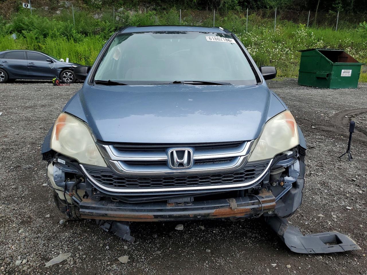 2011 Honda Cr-v Ex Blue vin: 3CZRE4H50BG705776