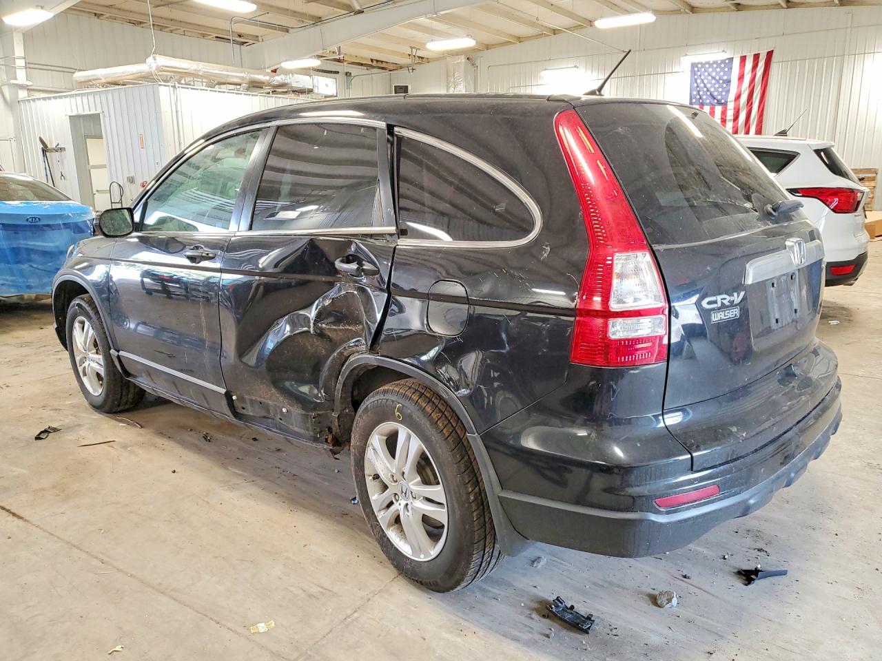 2010 Honda Cr-v Ex Black vin: 3CZRE4H51AG704053