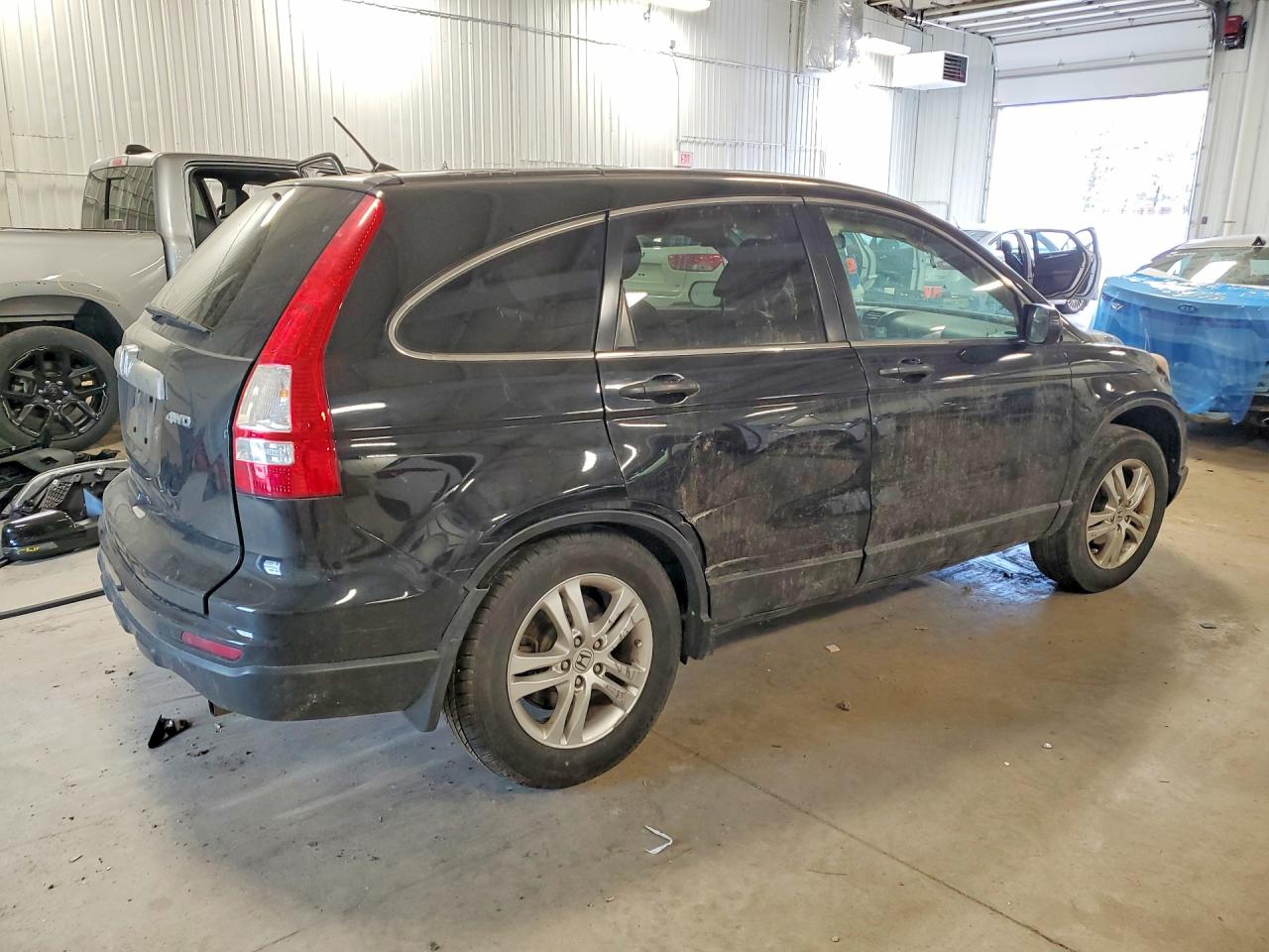 2010 Honda Cr-v Ex Black vin: 3CZRE4H51AG704053
