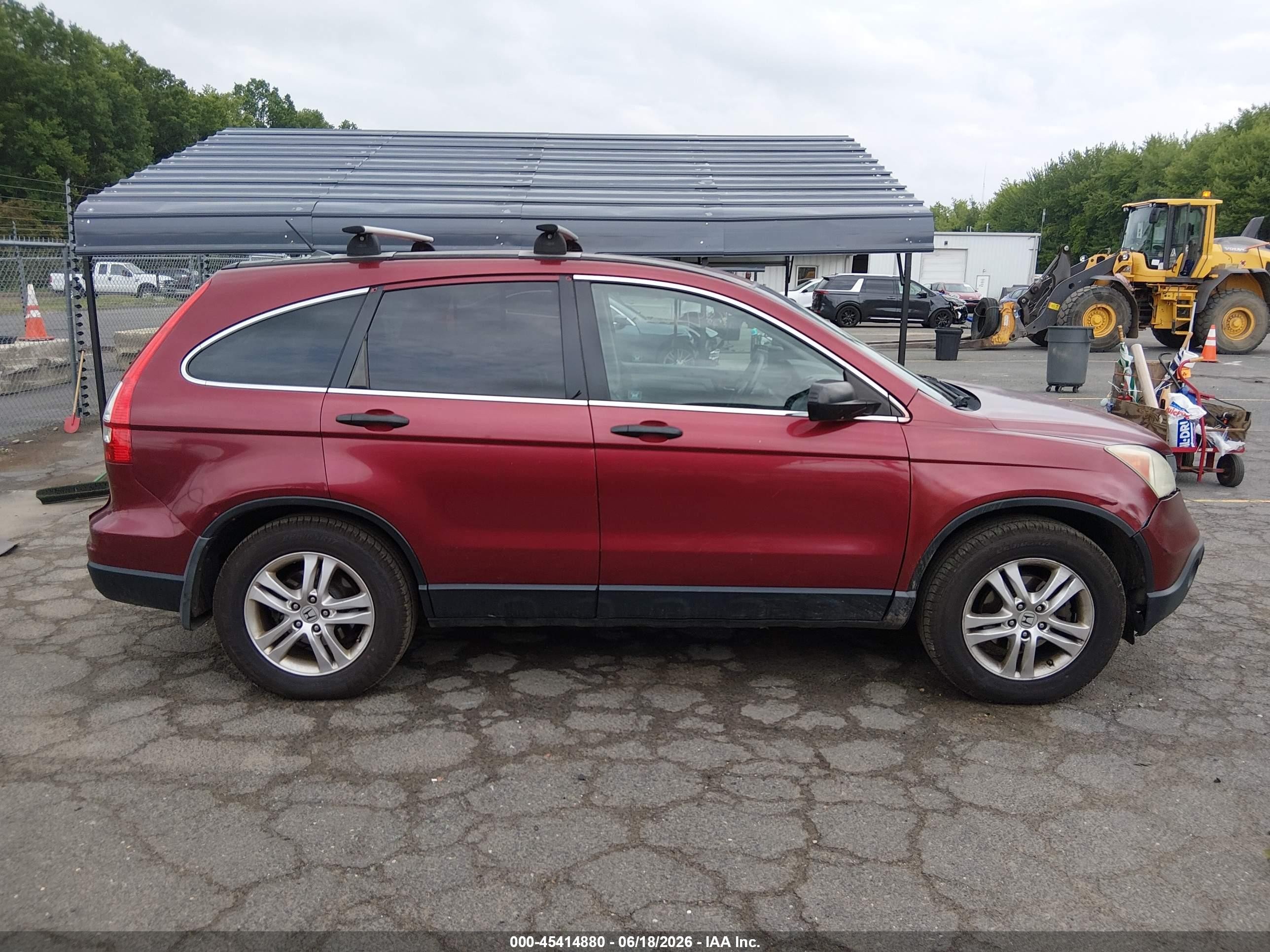 2010 Honda Cr-v Ex Maroon vin: 3CZRE4H51AG704649