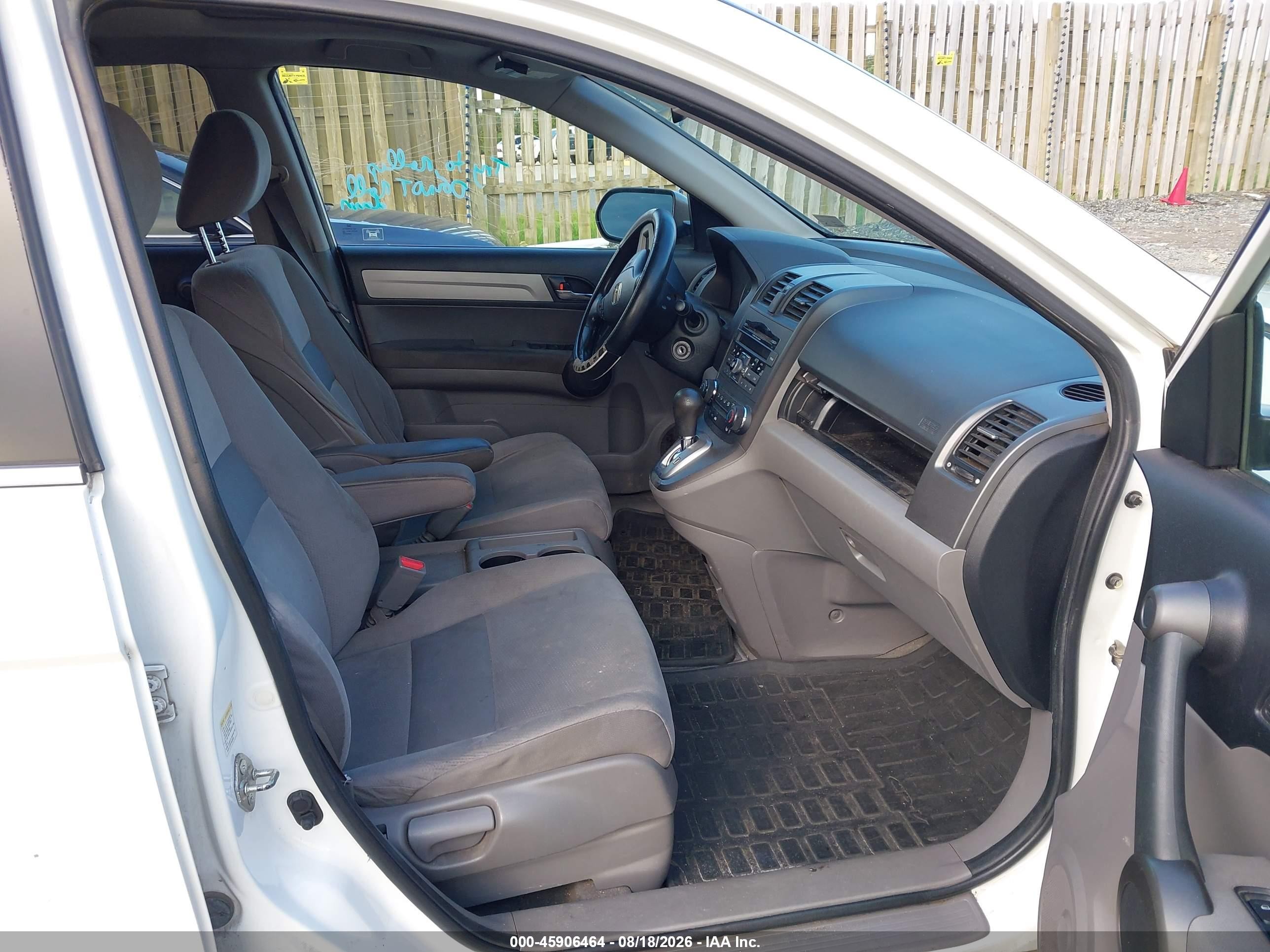 2010 Honda Cr-v Ex White vin: 3CZRE4H51AG707552