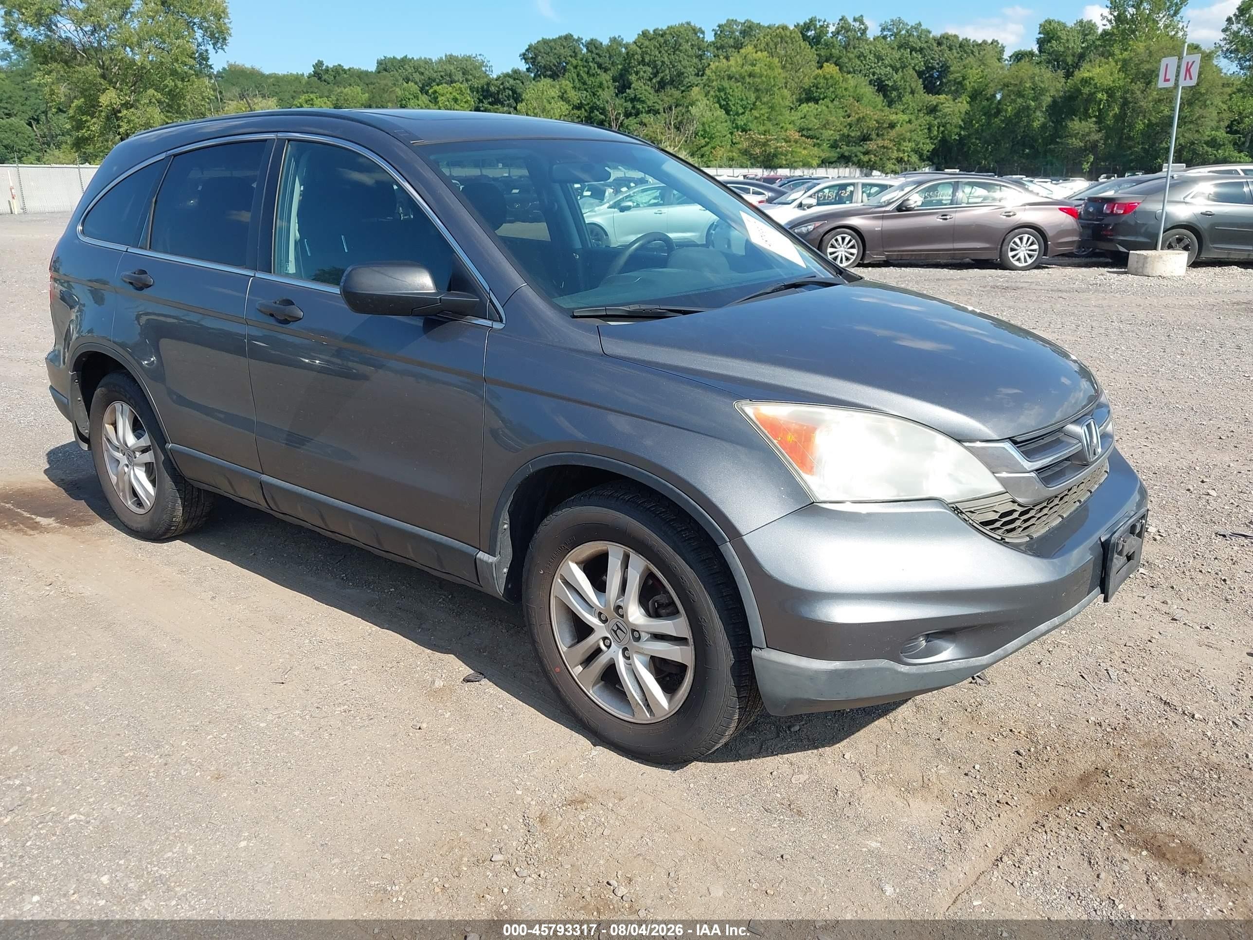 2011 Honda Cr-v Ex Gray vin: 3CZRE4H51BG702644