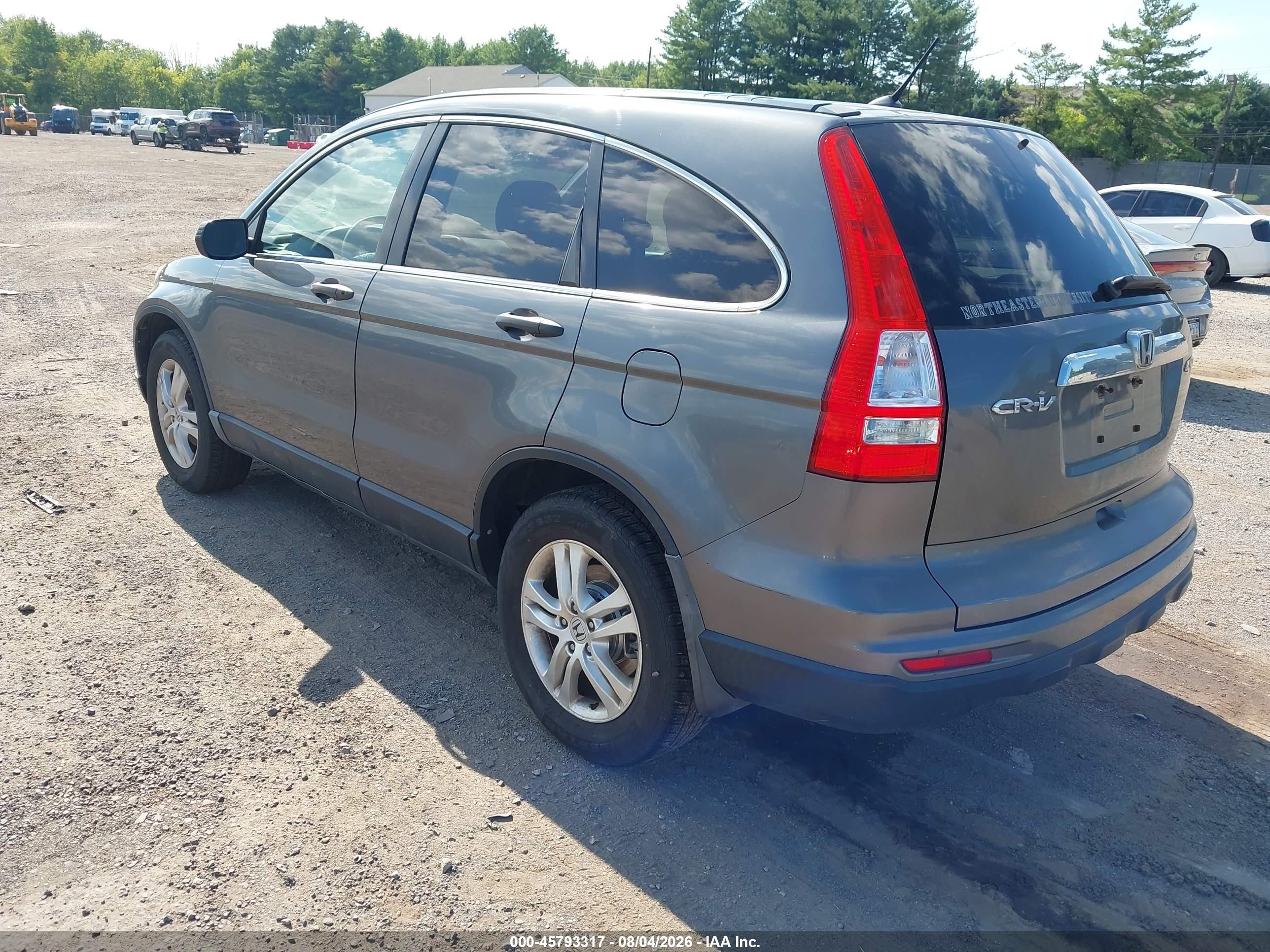 2011 Honda Cr-v Ex Gray vin: 3CZRE4H51BG702644