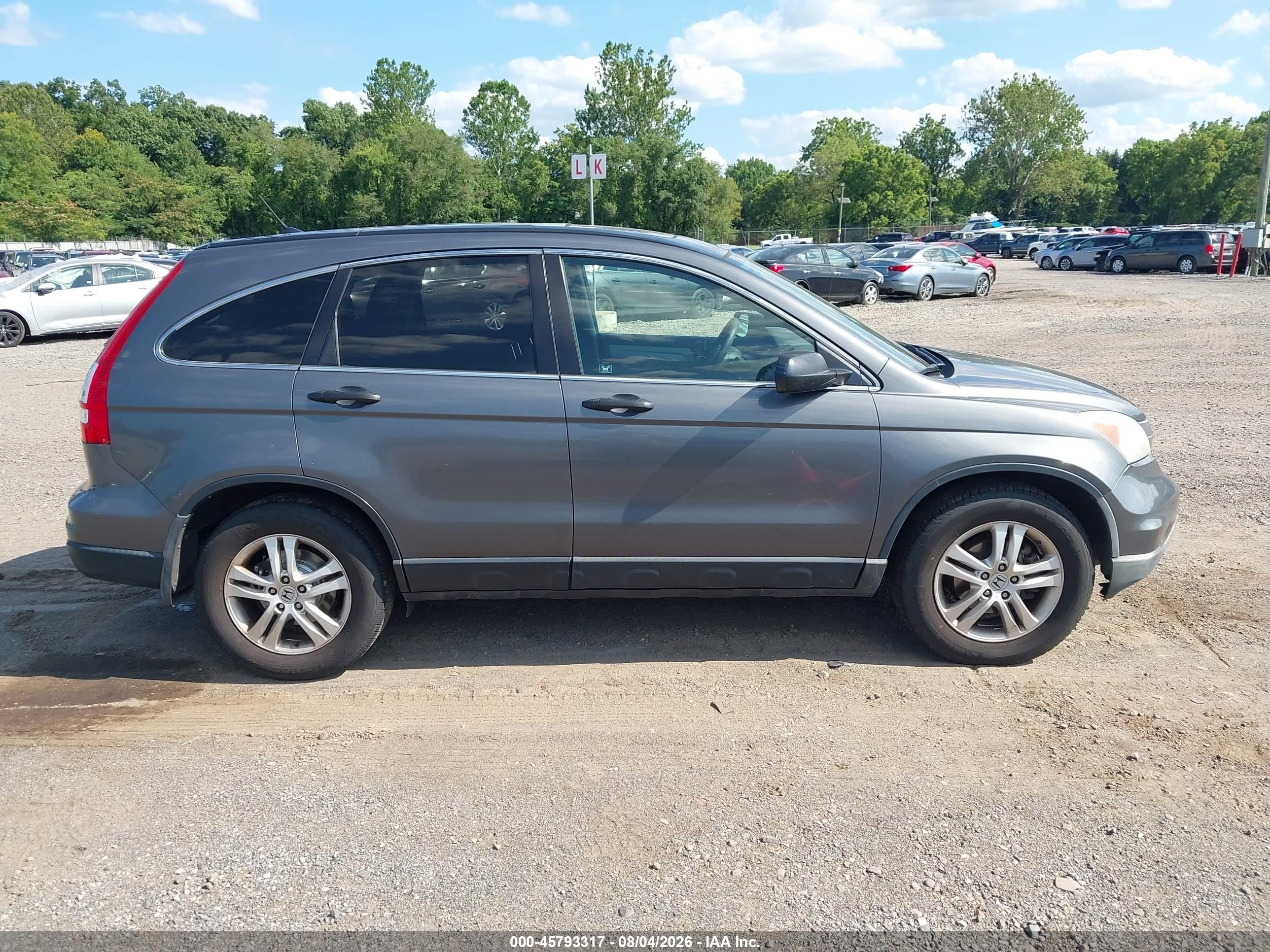 2011 Honda Cr-v Ex Gray vin: 3CZRE4H51BG702644