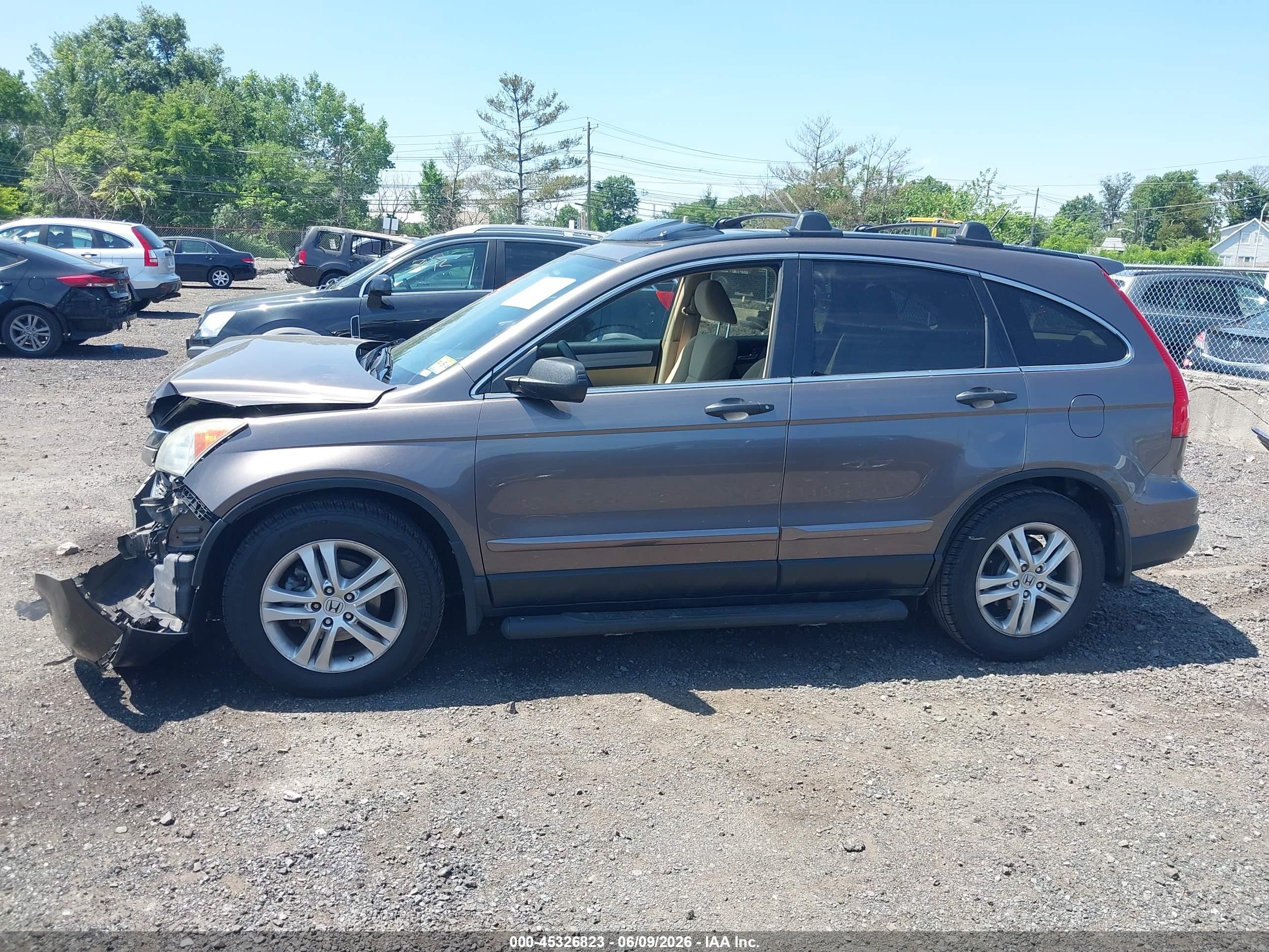 2011 Honda Cr-v Ex Brown vin: 3CZRE4H51BG703325