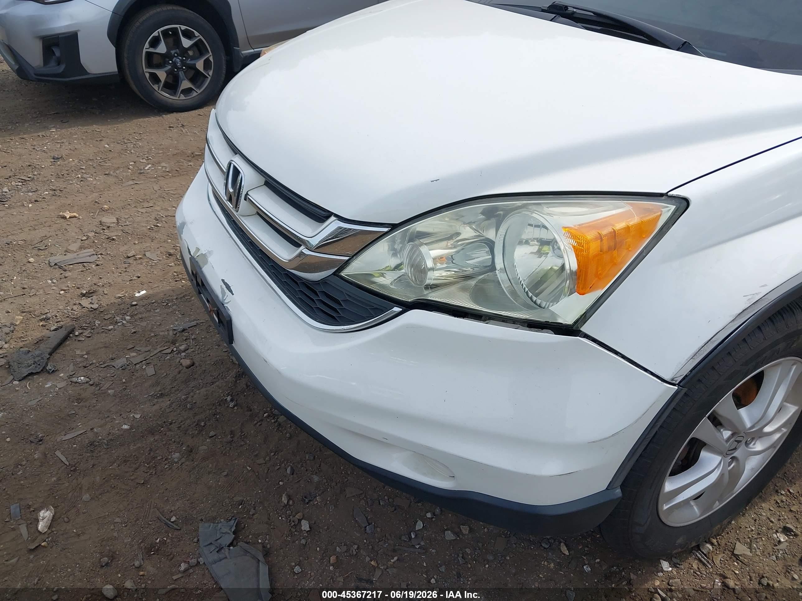 2010 Honda Cr-v Ex Белый vin: 3CZRE4H52AG701629