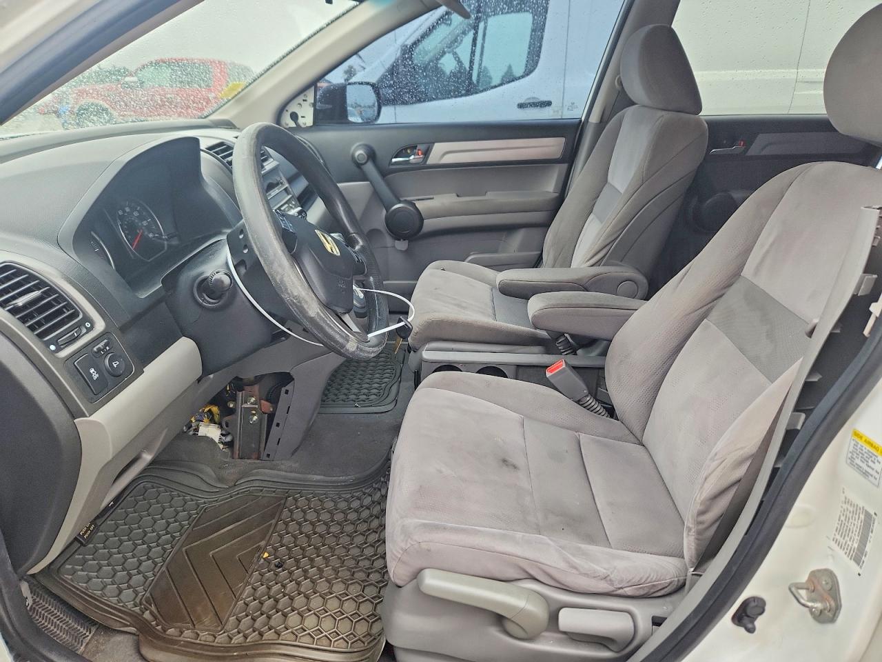 2010 Honda Cr-v Ex White vin: 3CZRE4H52AG704577