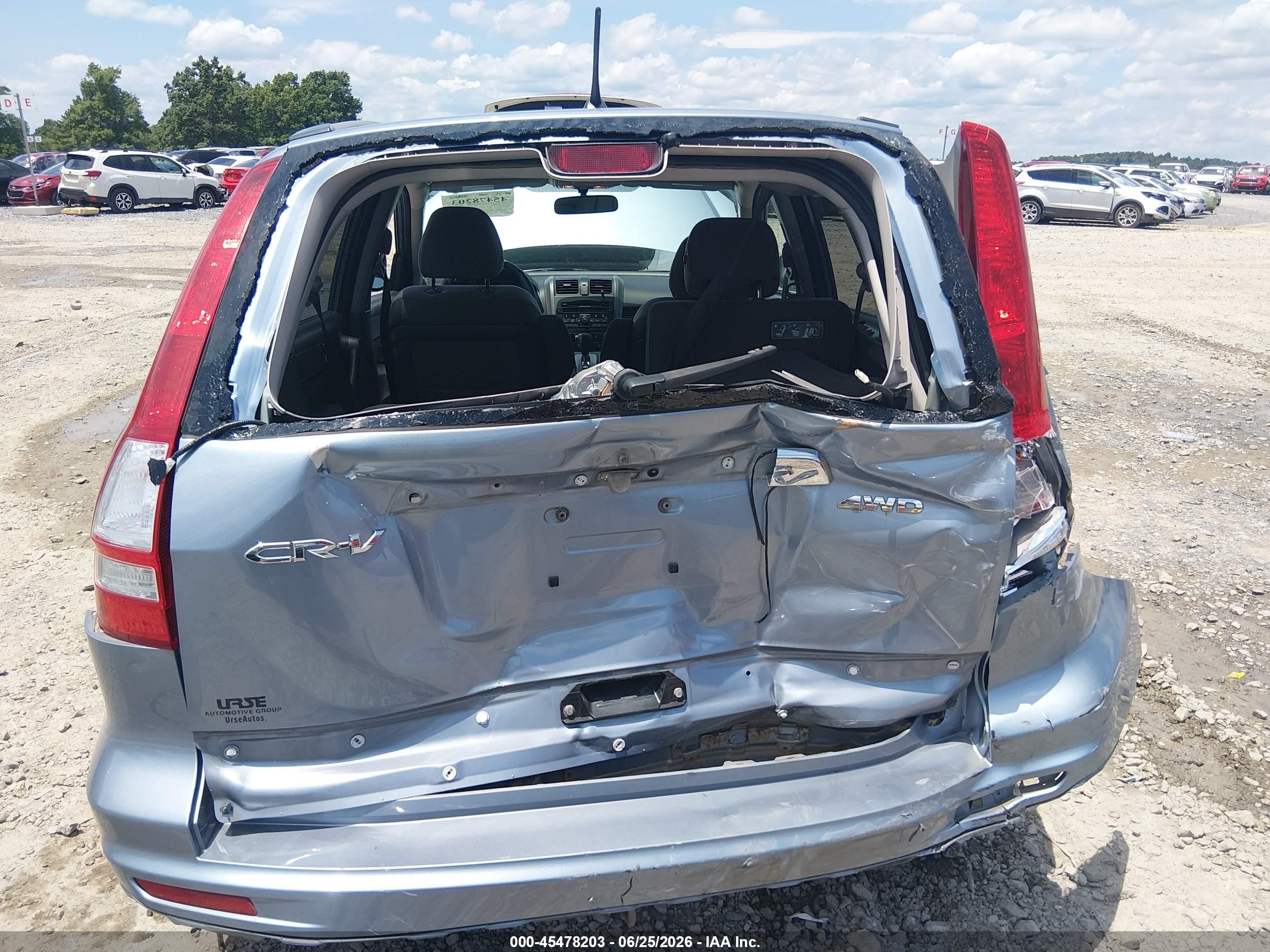 2011 Honda Cr-v Ex Light Blue vin: 3CZRE4H52BG701809