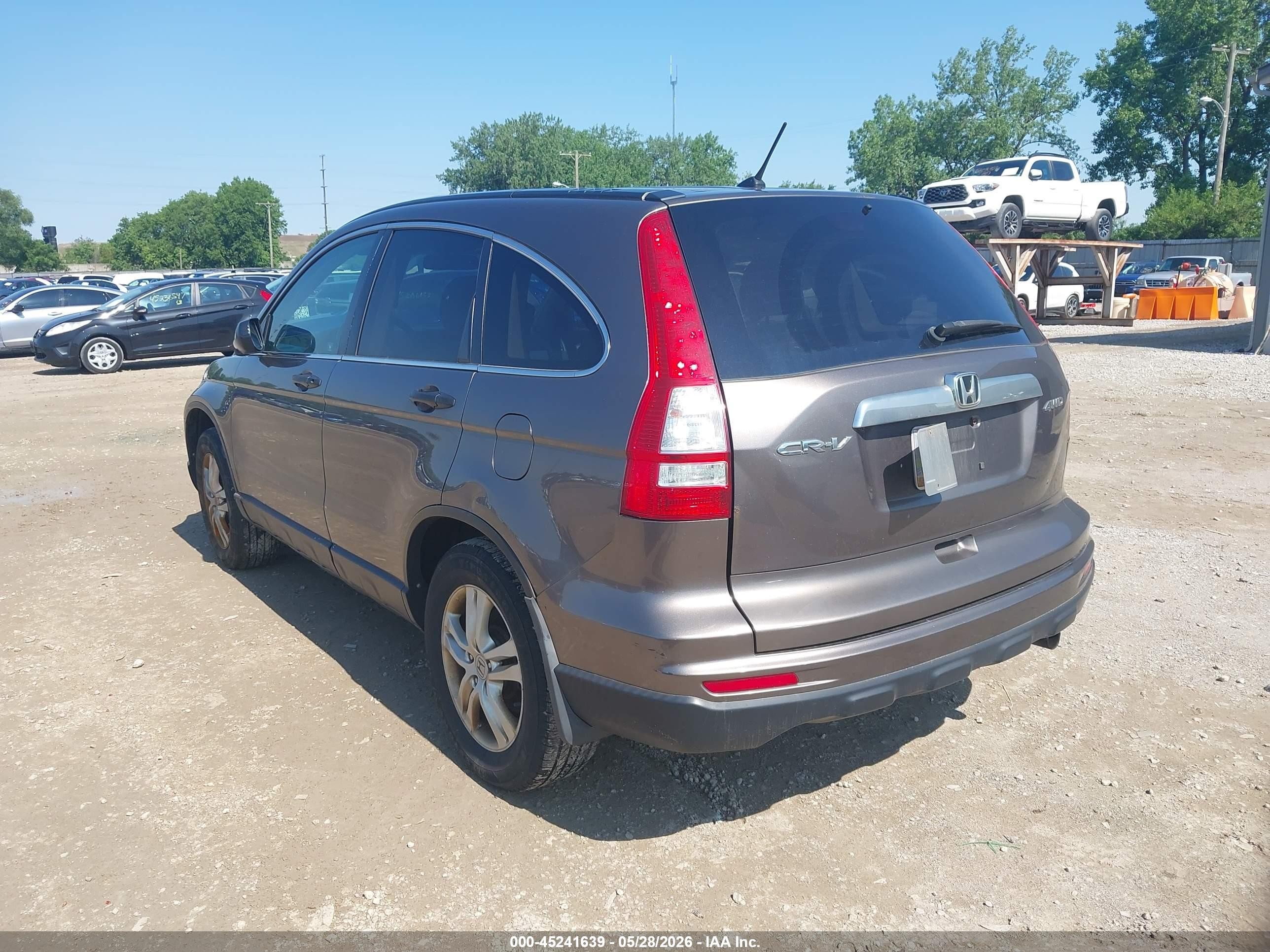 2010 Honda Cr-v Ex Beige vin: 3CZRE4H53AG704846