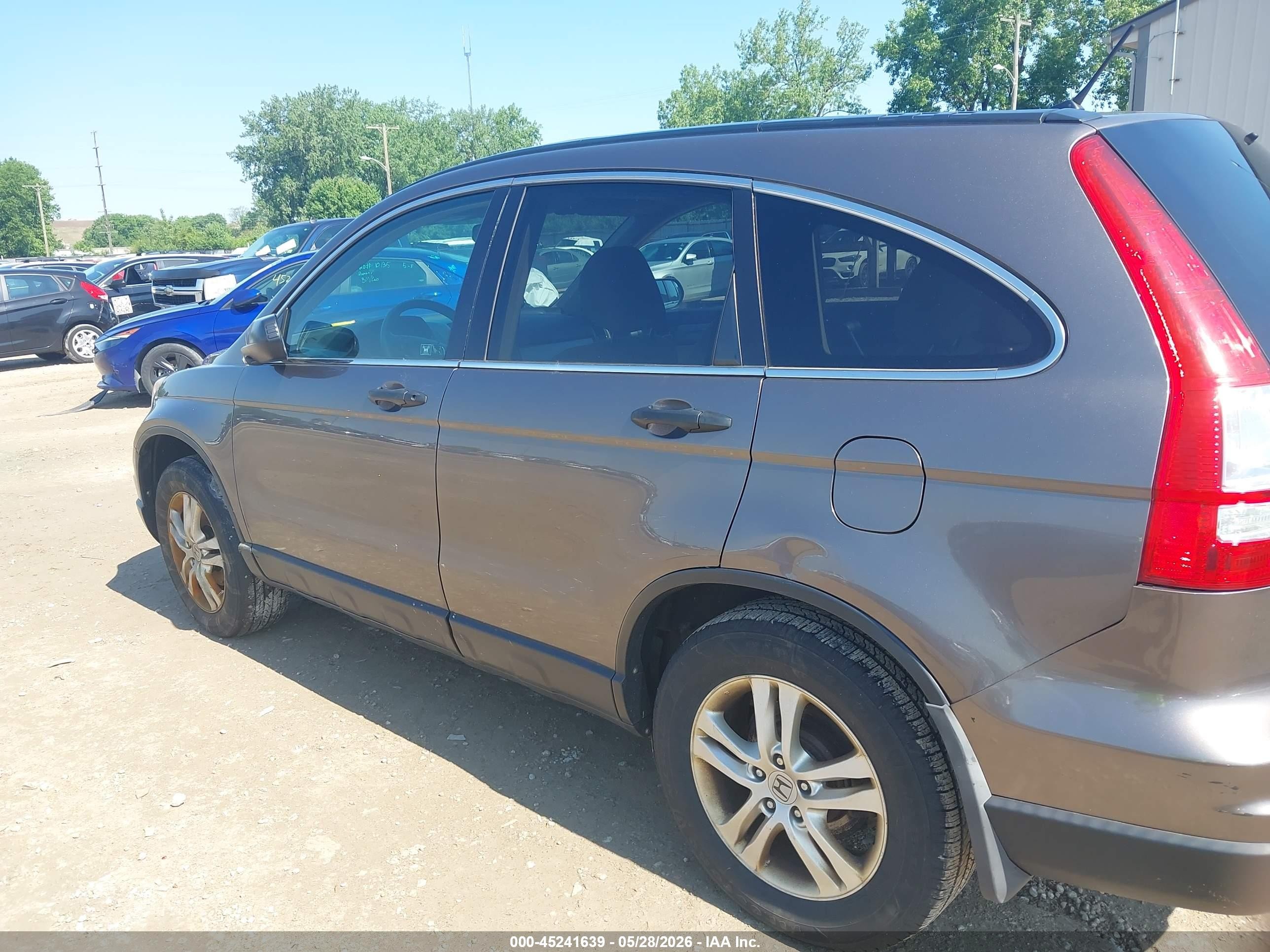 2010 Honda Cr-v Ex Beige vin: 3CZRE4H53AG704846