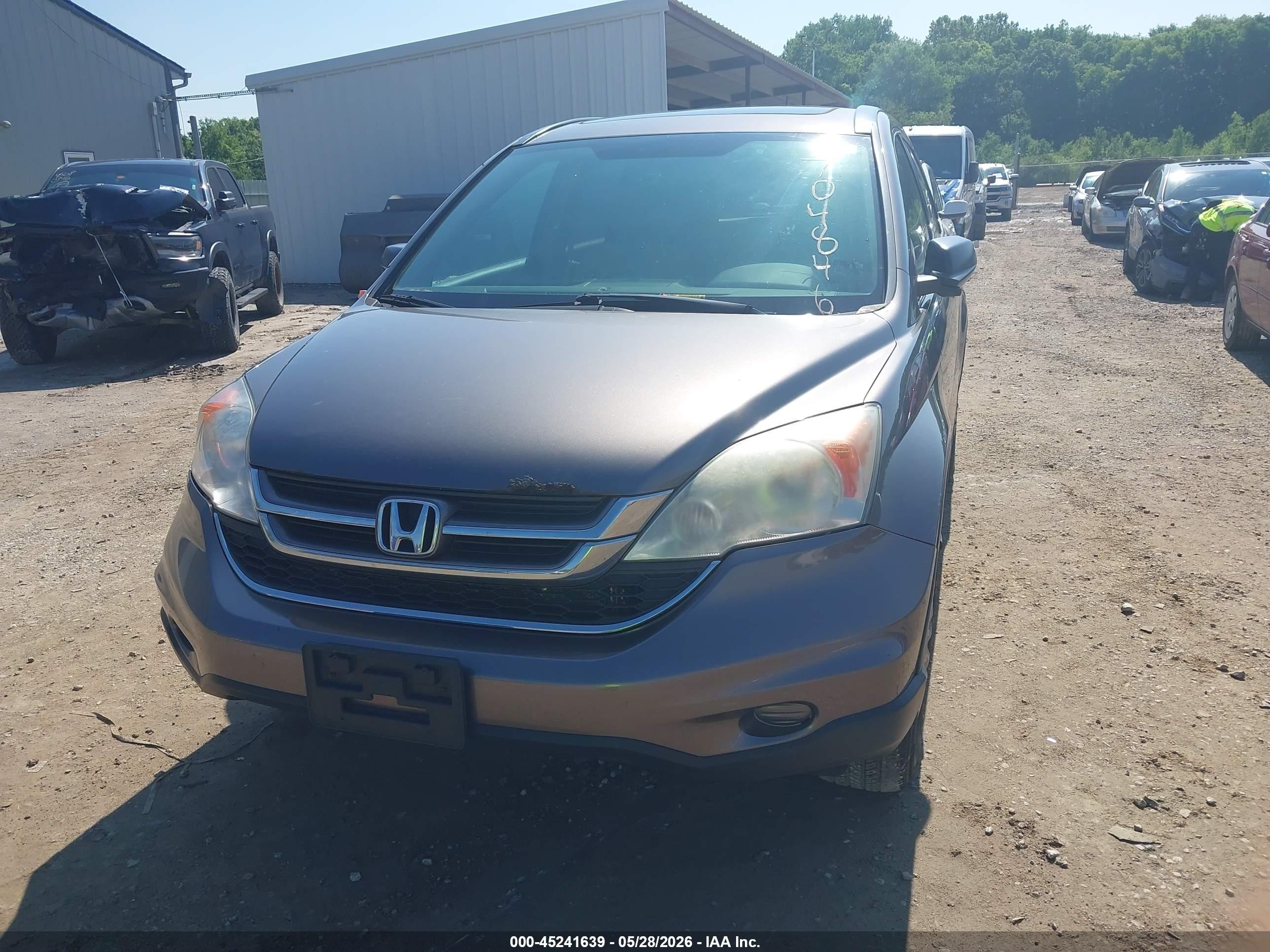 2010 Honda Cr-v Ex Beige vin: 3CZRE4H53AG704846