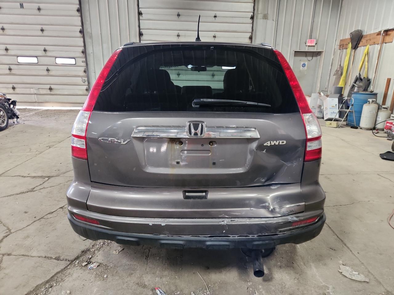2010 Honda Cr-v Ex Gray vin: 3CZRE4H53AG707696
