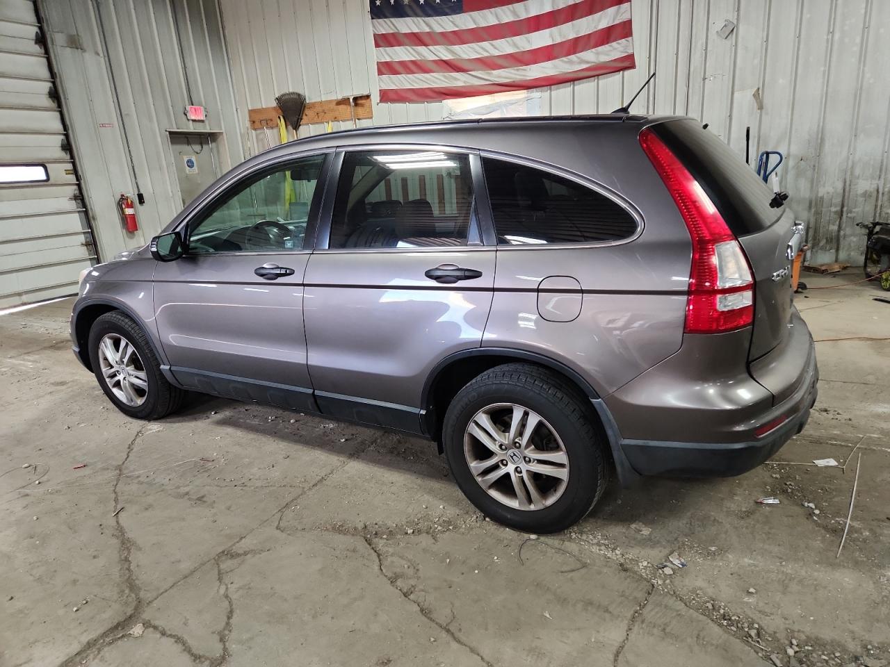 2010 Honda Cr-v Ex Gray vin: 3CZRE4H53AG707696