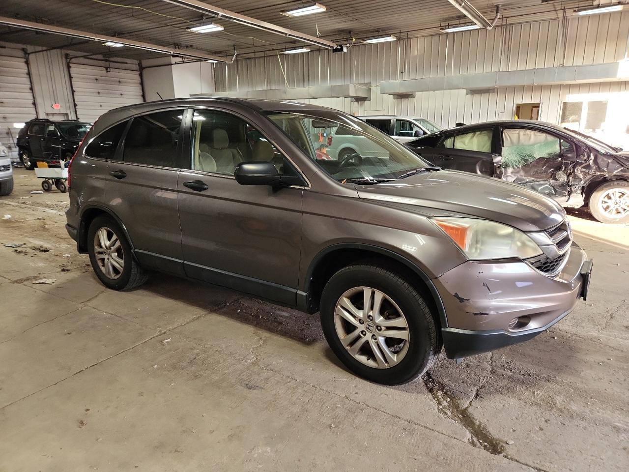 2010 Honda Cr-v Ex Gray vin: 3CZRE4H53AG707696