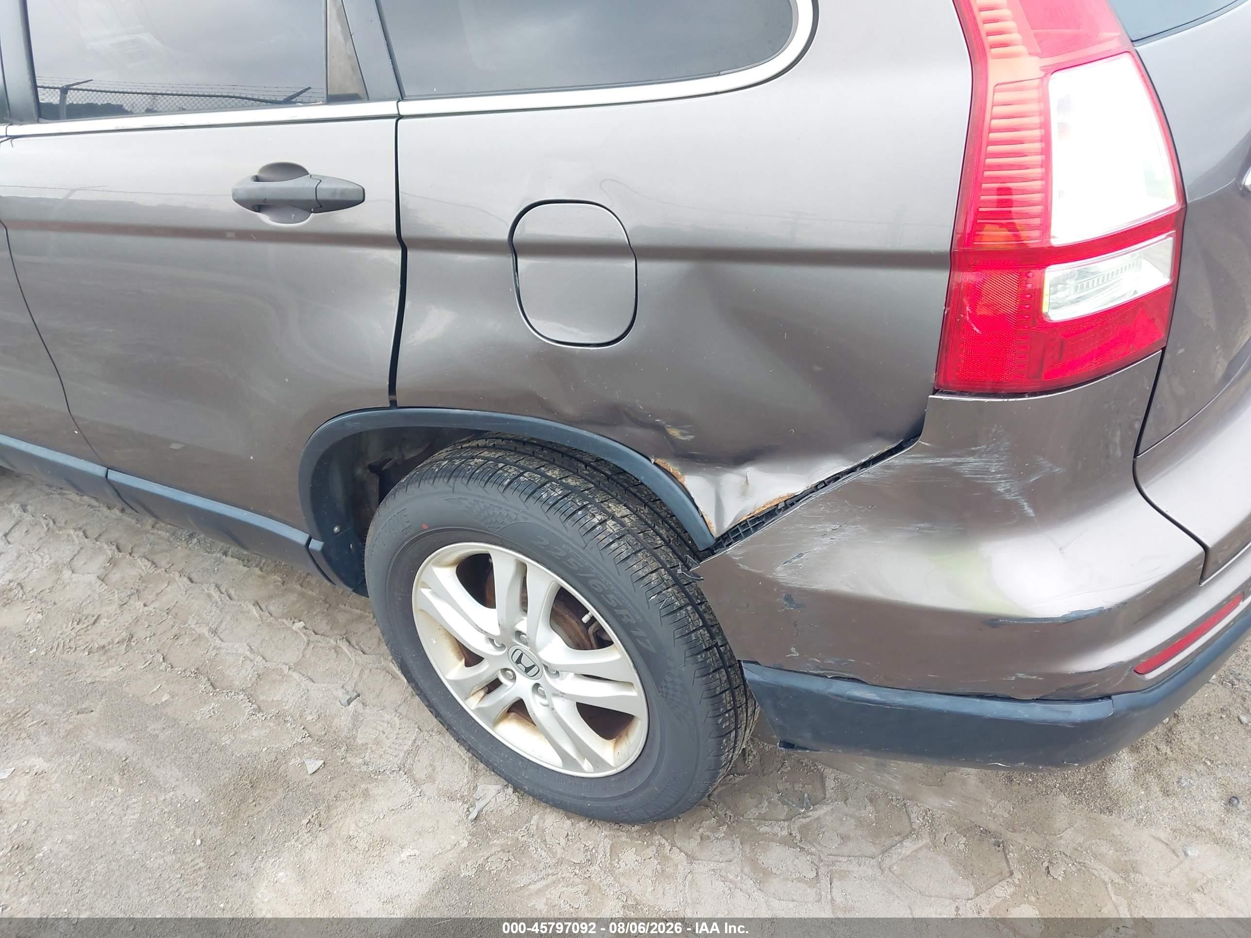 2010 Honda Cr-v Ex Коричневый vin: 3CZRE4H54AG705259