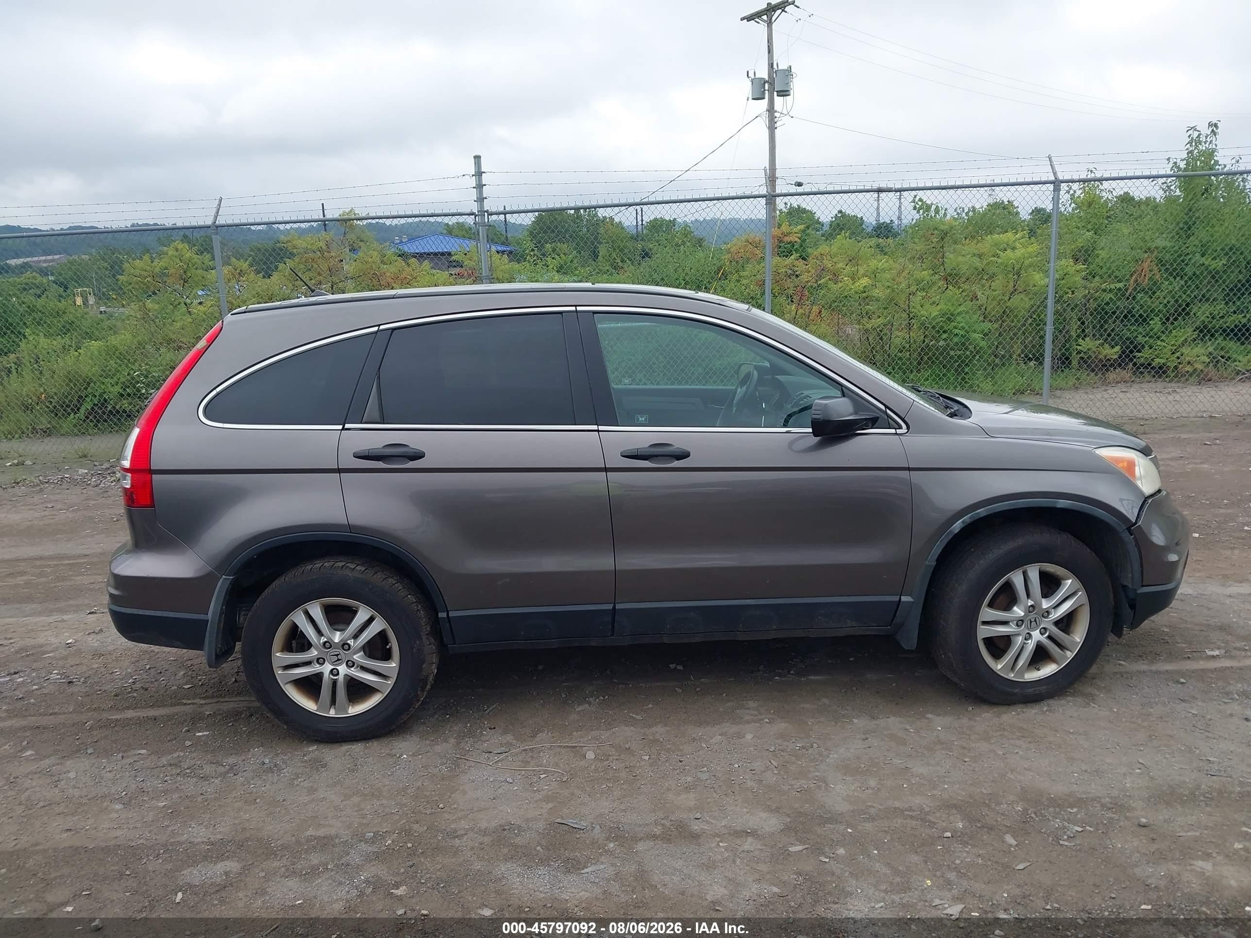 2010 Honda Cr-v Ex Коричневый vin: 3CZRE4H54AG705259