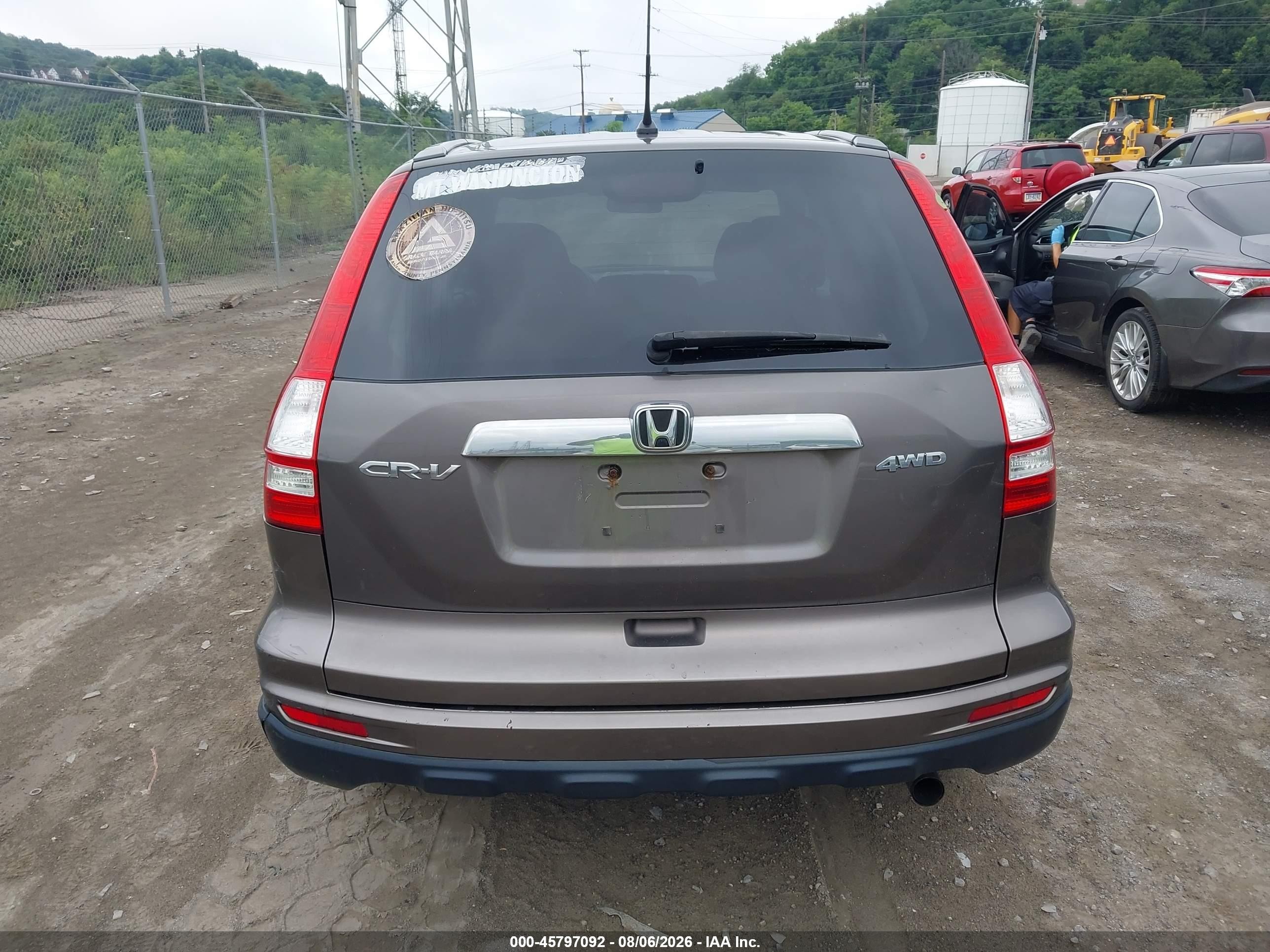 2010 Honda Cr-v Ex Коричневый vin: 3CZRE4H54AG705259