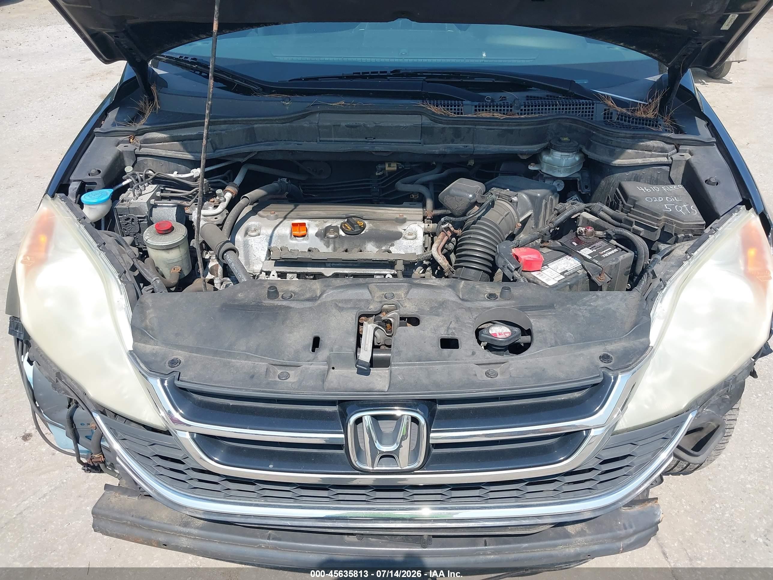 2011 Honda Cr-v Ex Черный vin: 3CZRE4H54BG704985