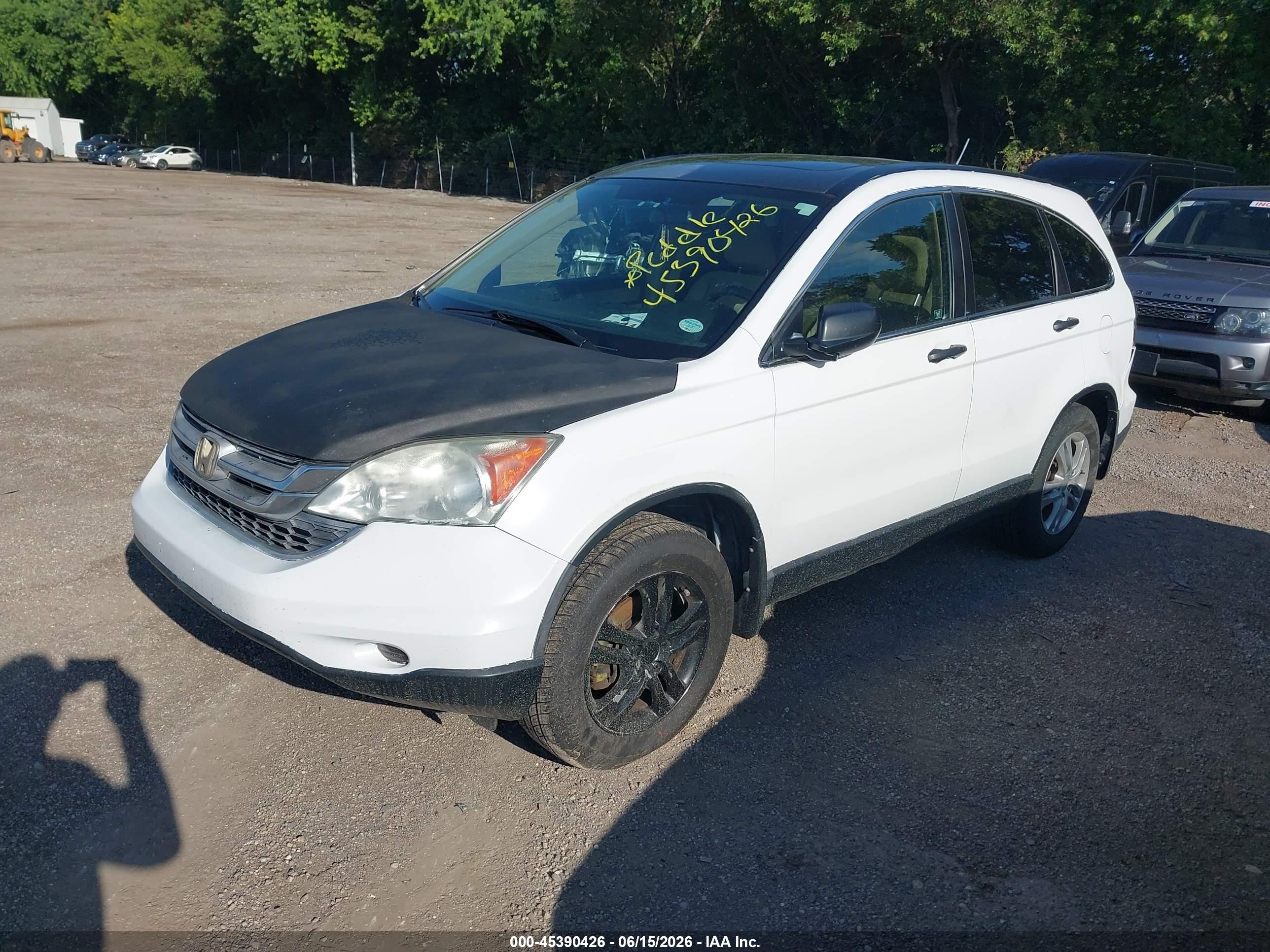 2010 Honda Cr-v Ex Black vin: 3CZRE4H55AG700328