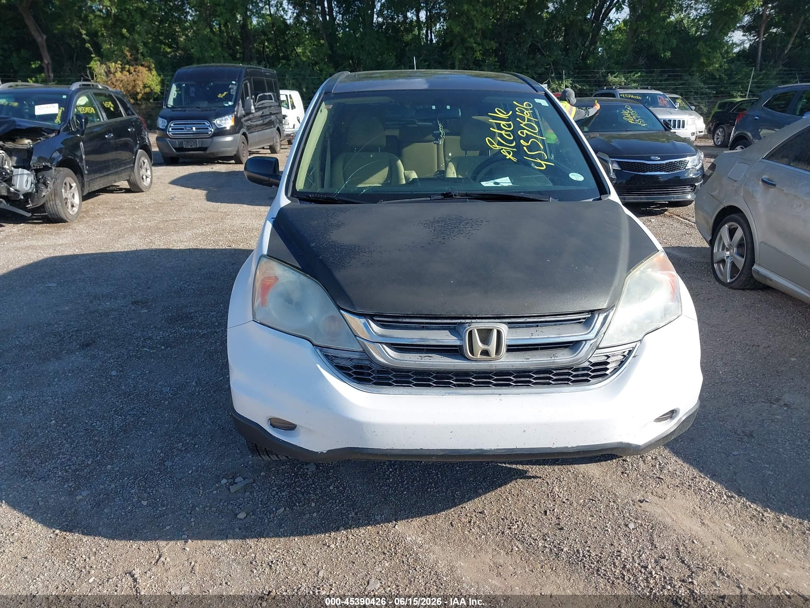 2010 Honda Cr-v Ex Black vin: 3CZRE4H55AG700328