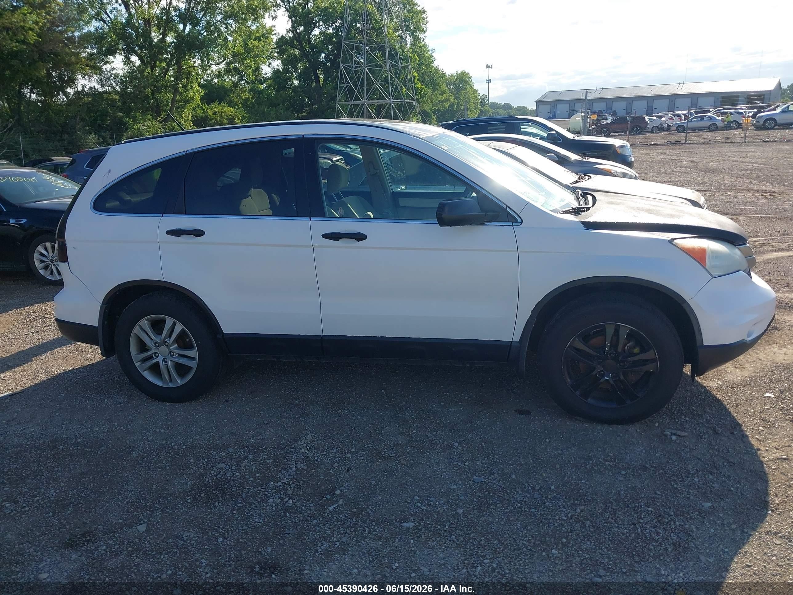 2010 Honda Cr-v Ex Black vin: 3CZRE4H55AG700328