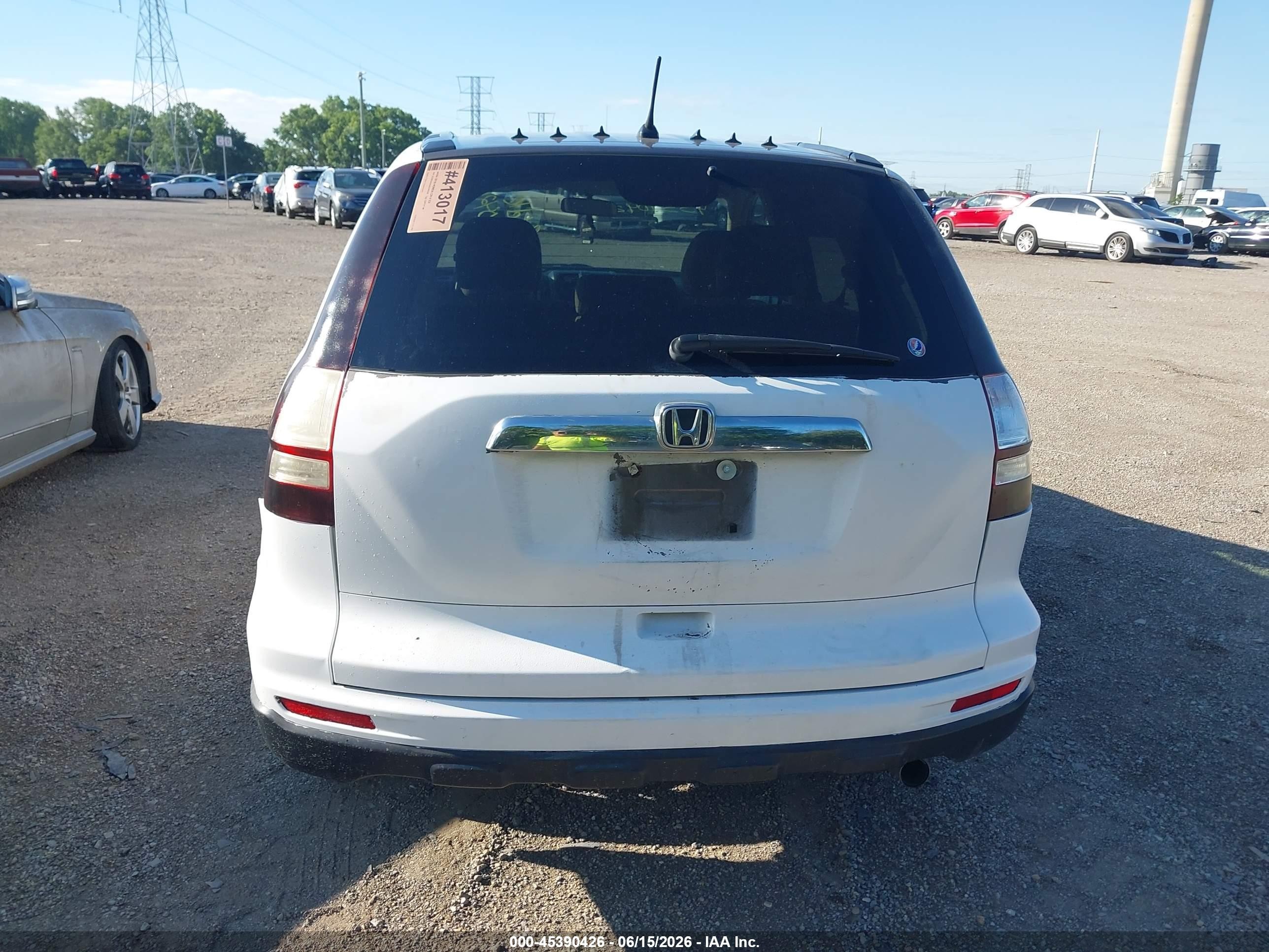 2010 Honda Cr-v Ex Black vin: 3CZRE4H55AG700328