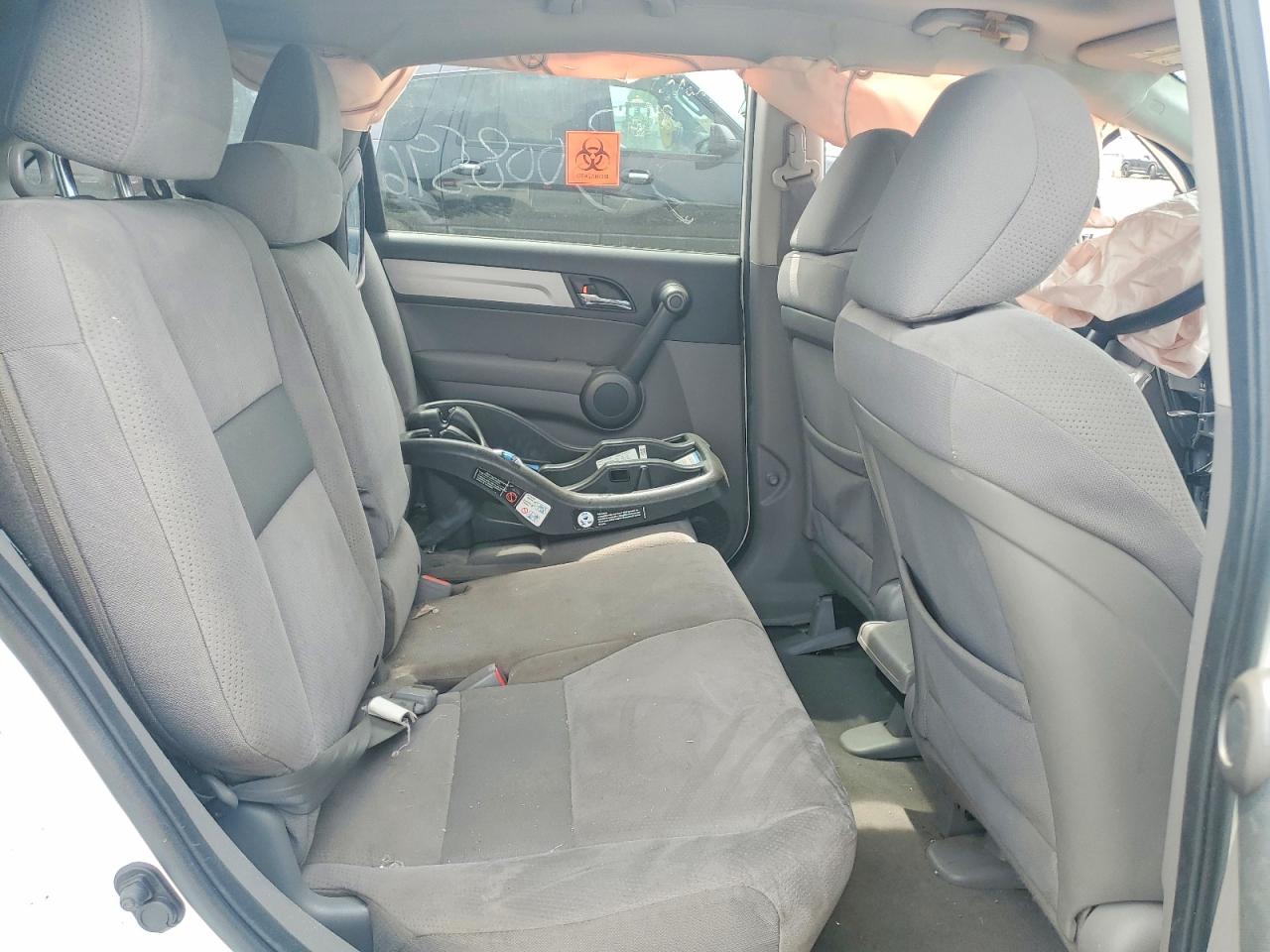 2010 Honda Cr-v Ex White vin: 3CZRE4H55AG705755