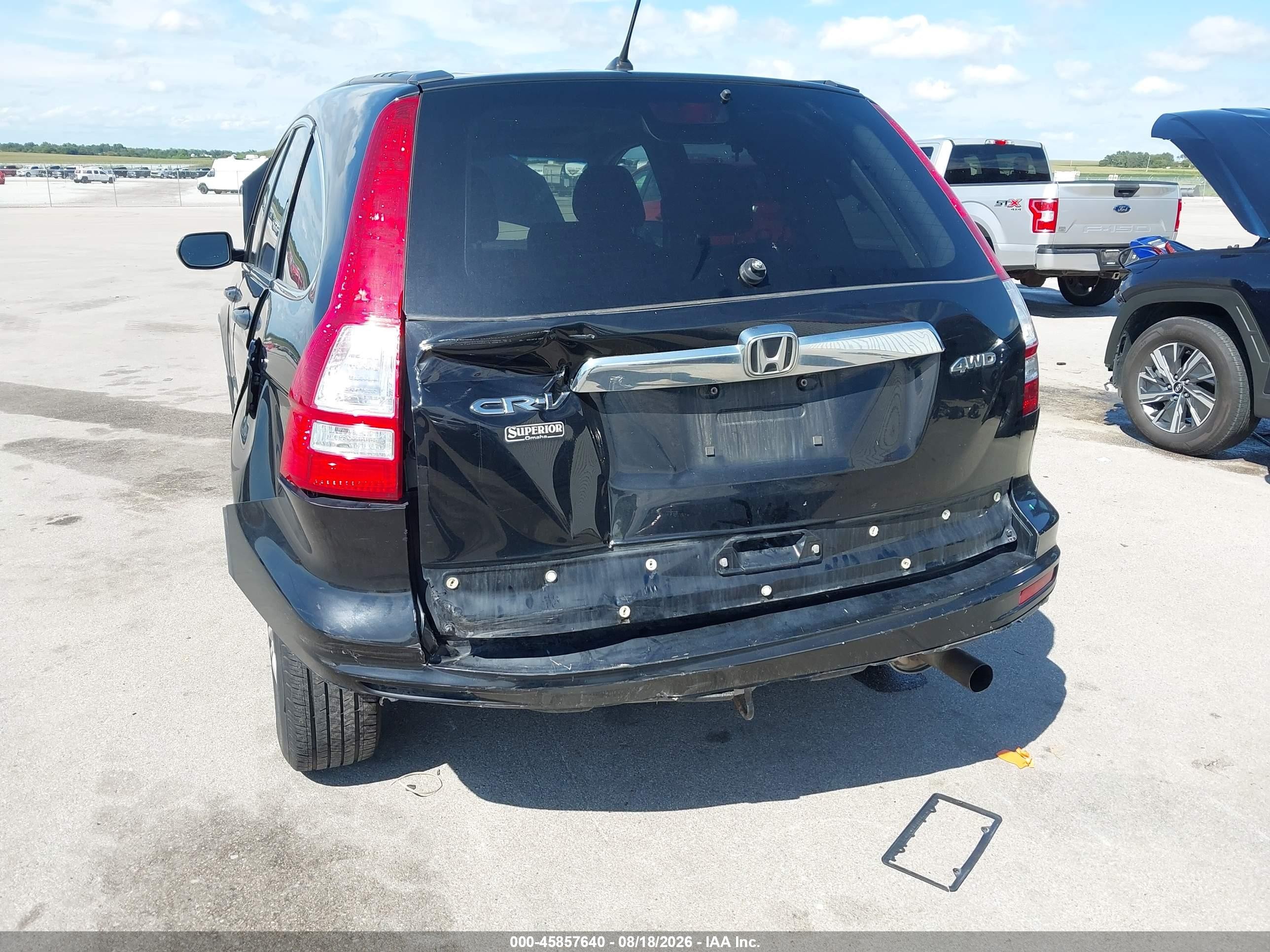 2011 Honda Cr-v Ex Black vin: 3CZRE4H55BG705417