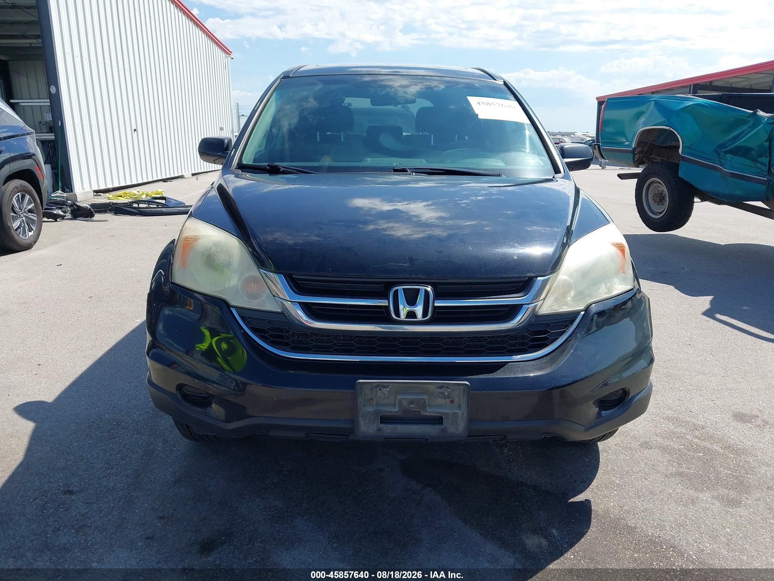 2011 Honda Cr-v Ex Black vin: 3CZRE4H55BG705417