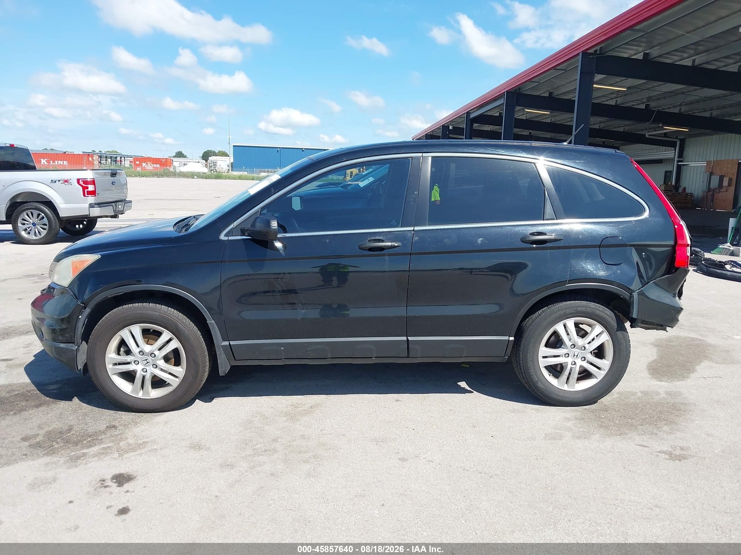 2011 Honda Cr-v Ex Black vin: 3CZRE4H55BG705417