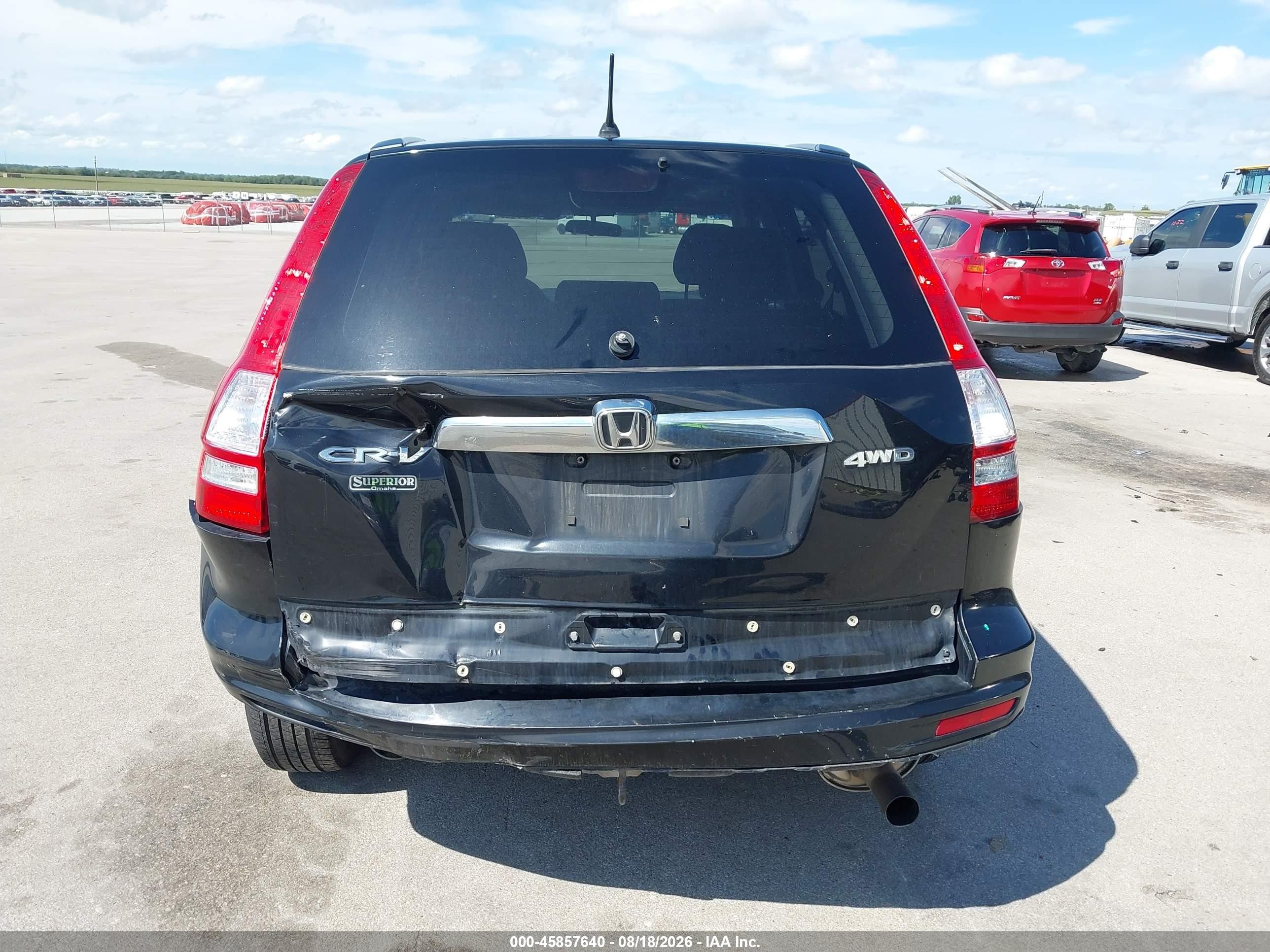 2011 Honda Cr-v Ex Black vin: 3CZRE4H55BG705417