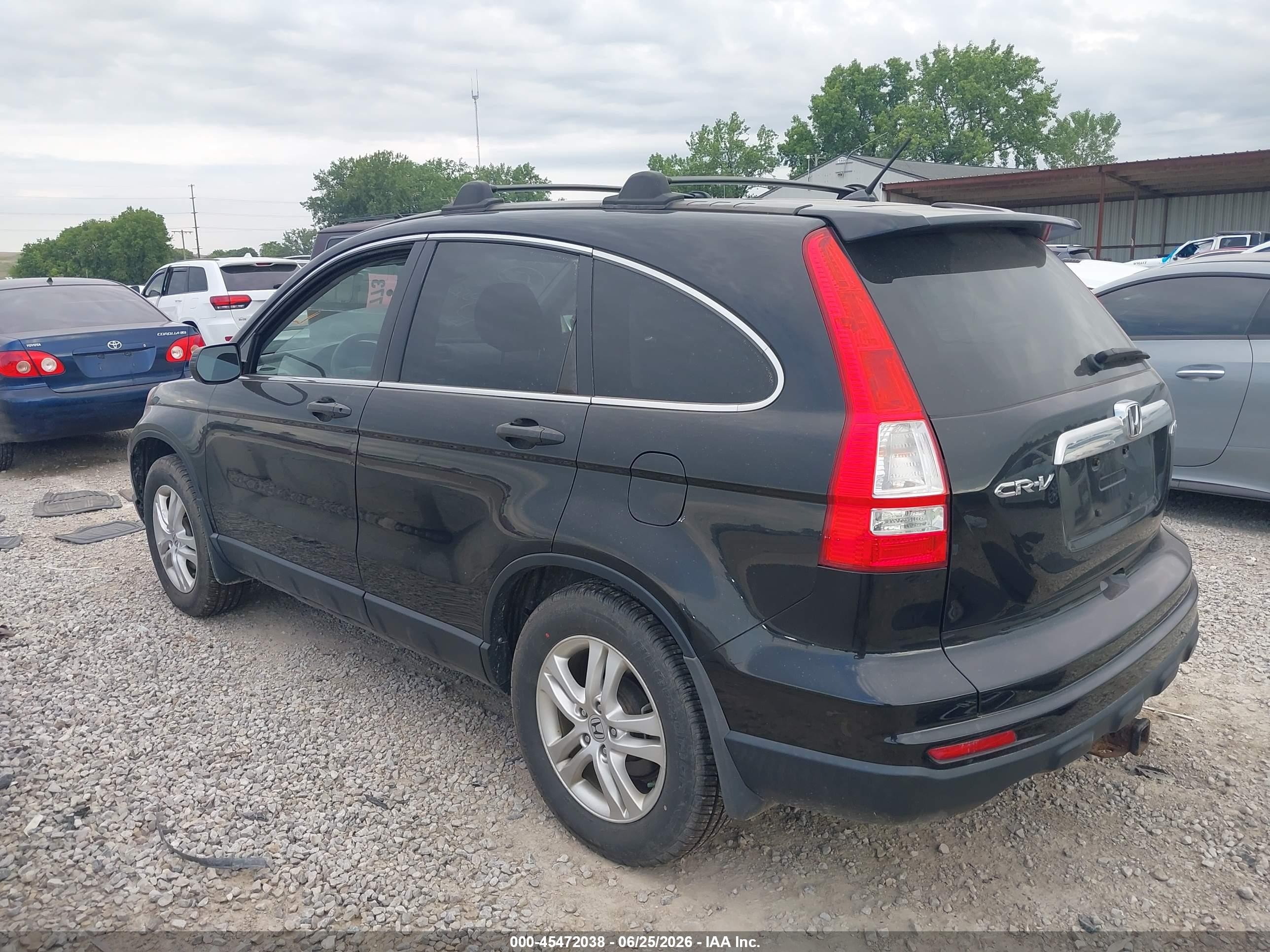 2011 Honda Cr-v Ex Black vin: 3CZRE4H55BG706888