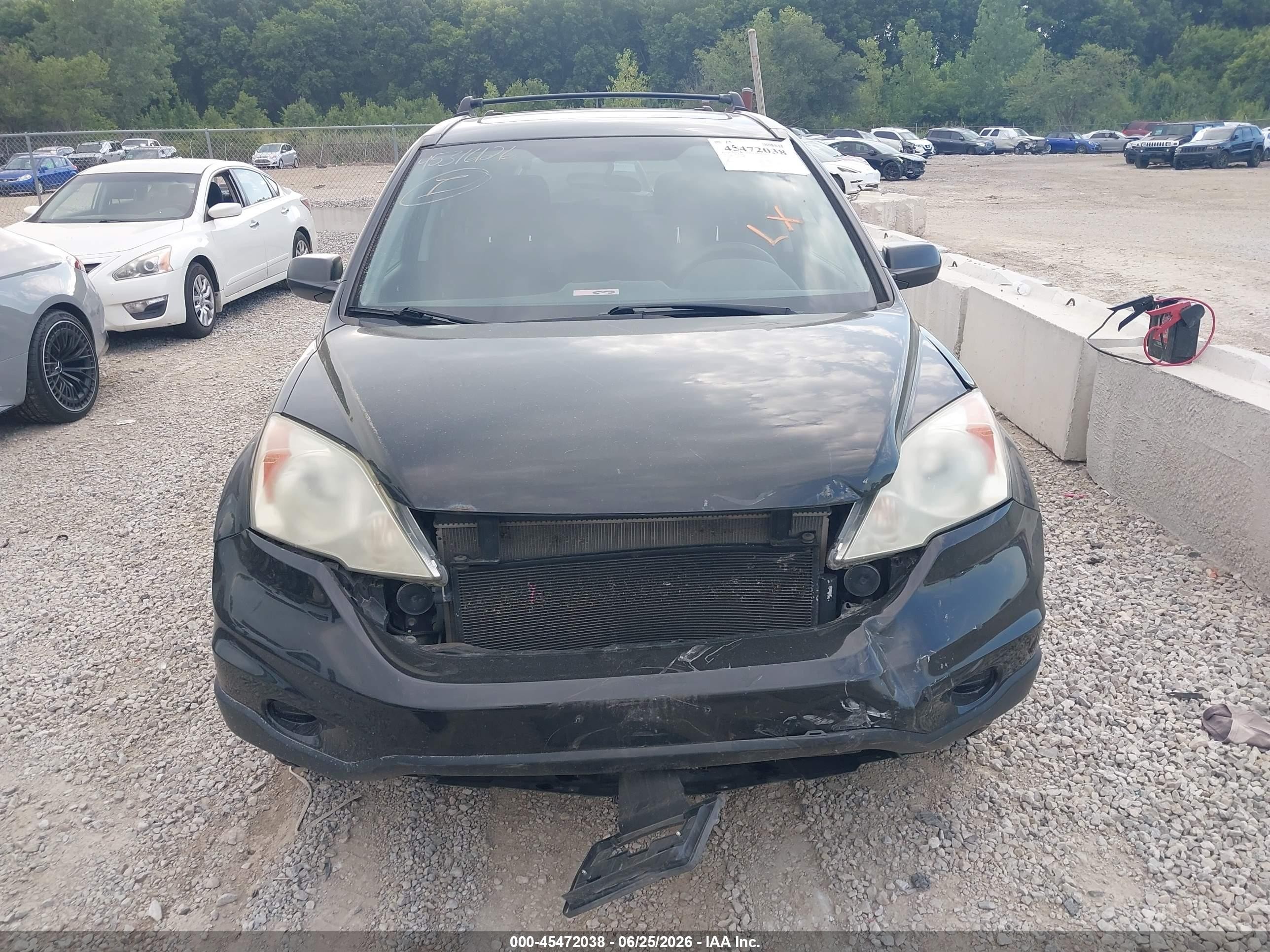 2011 Honda Cr-v Ex Black vin: 3CZRE4H55BG706888
