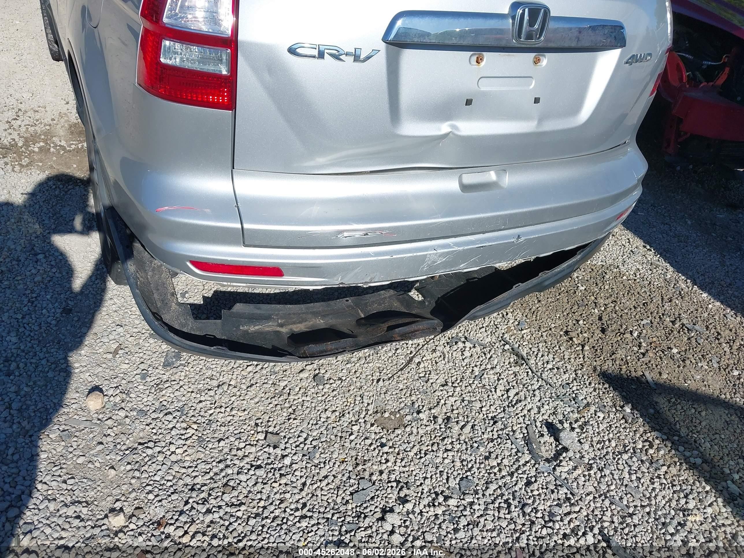 2010 Honda Cr-v Ex Silver vin: 3CZRE4H56AG701536