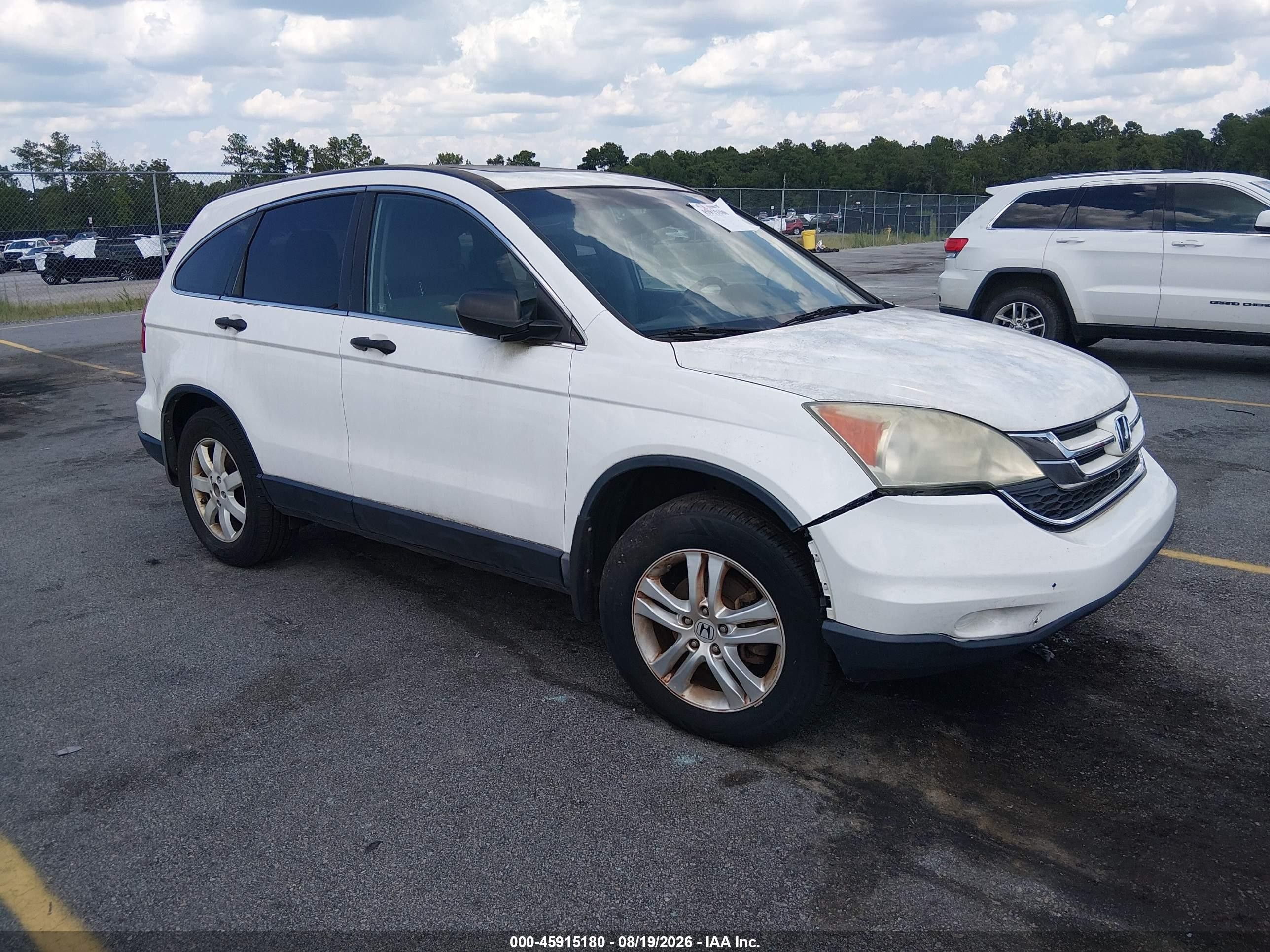 2011 Honda Cr-v Ex White vin: 3CZRE4H56BG701263