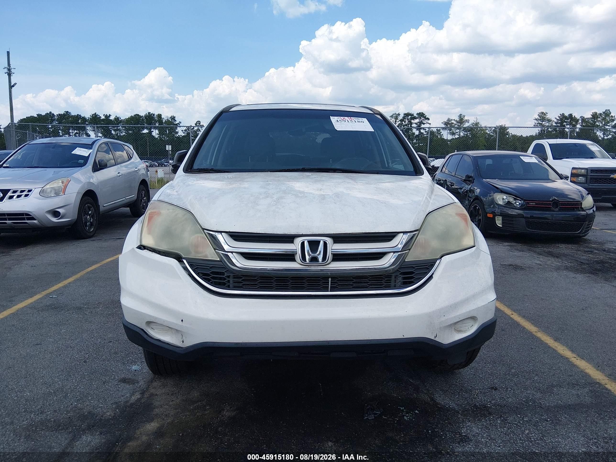 2011 Honda Cr-v Ex Белый vin: 3CZRE4H56BG701263