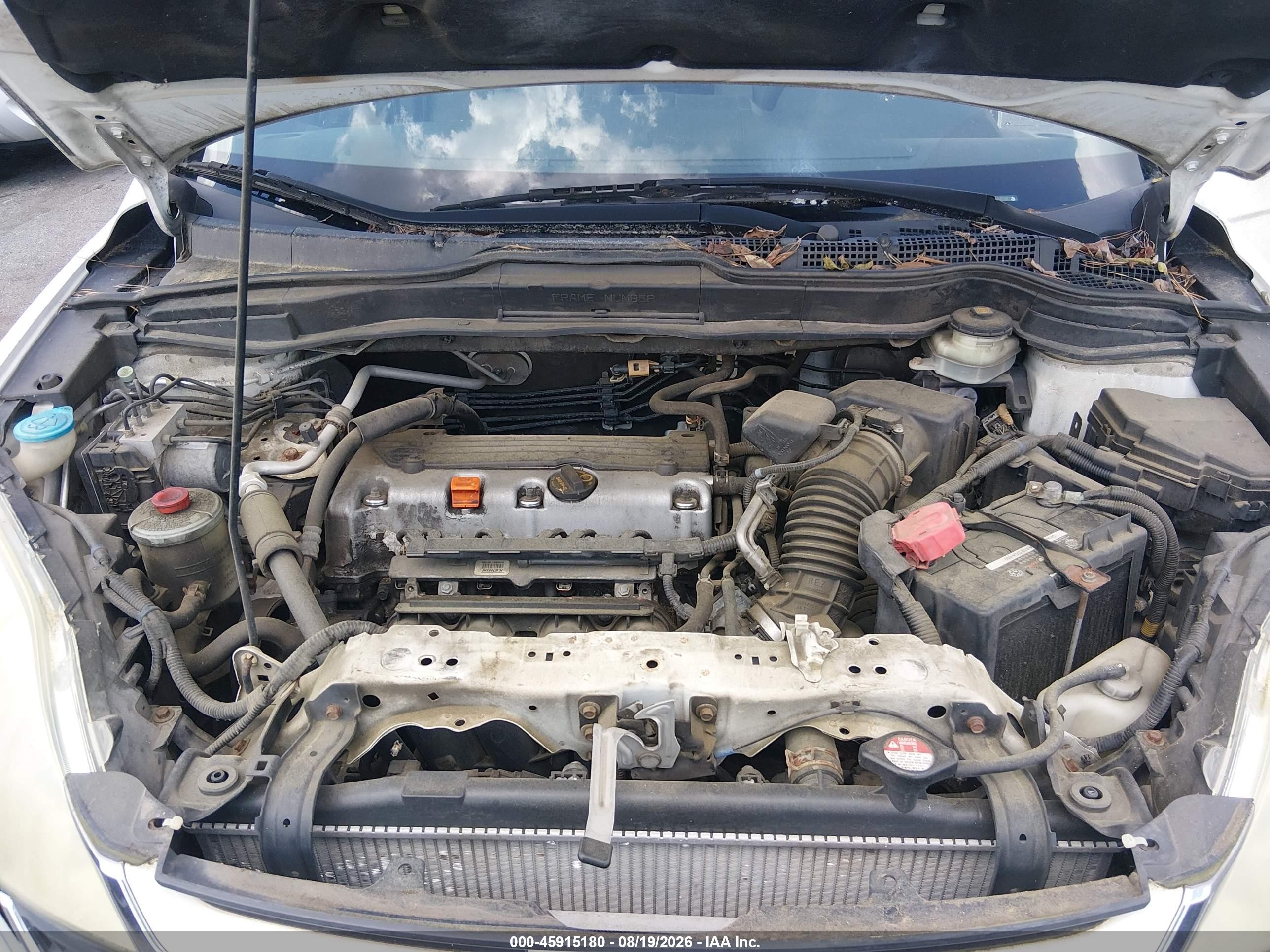2011 Honda Cr-v Ex Белый vin: 3CZRE4H56BG701263