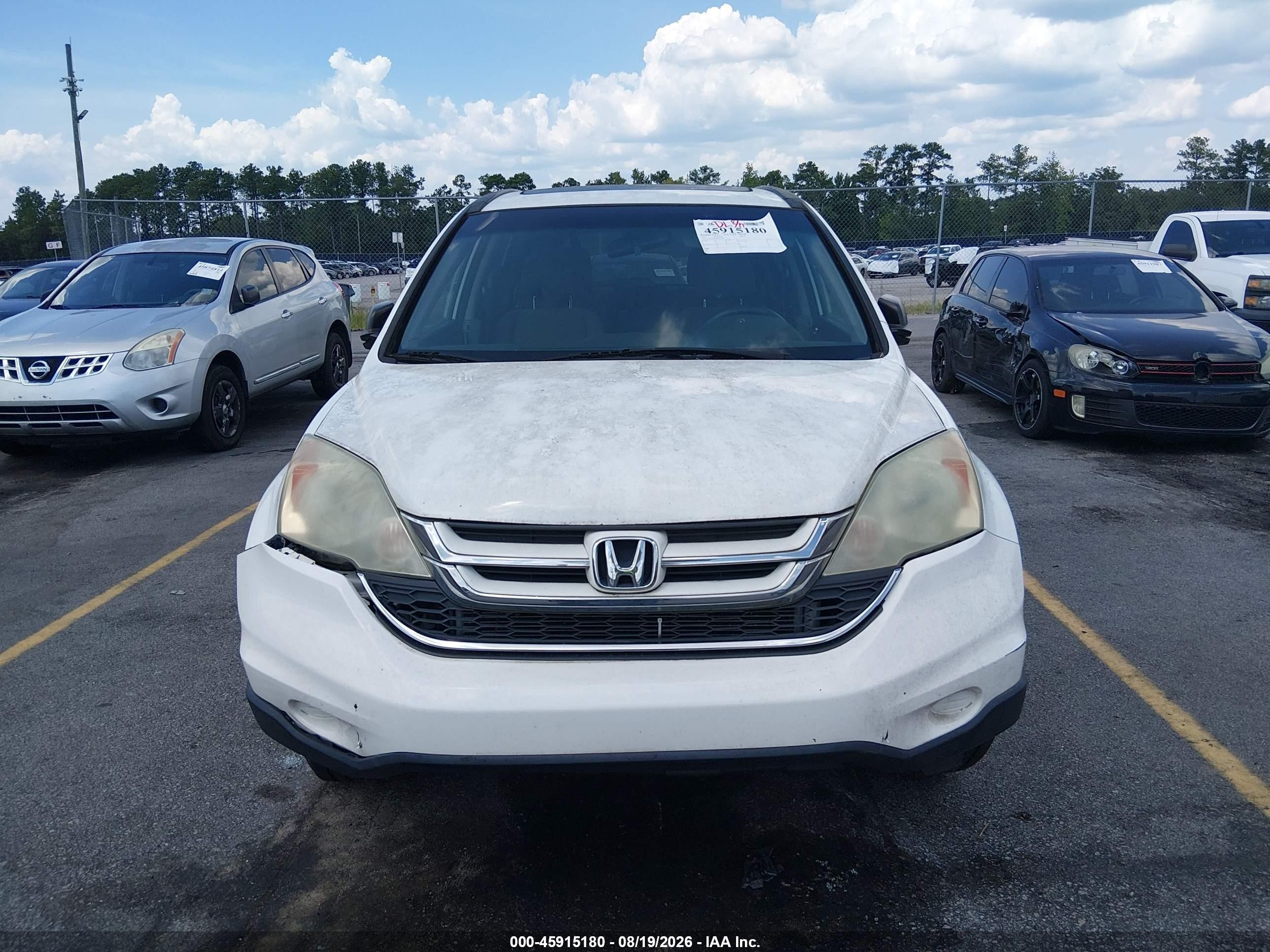 2011 Honda Cr-v Ex Белый vin: 3CZRE4H56BG701263