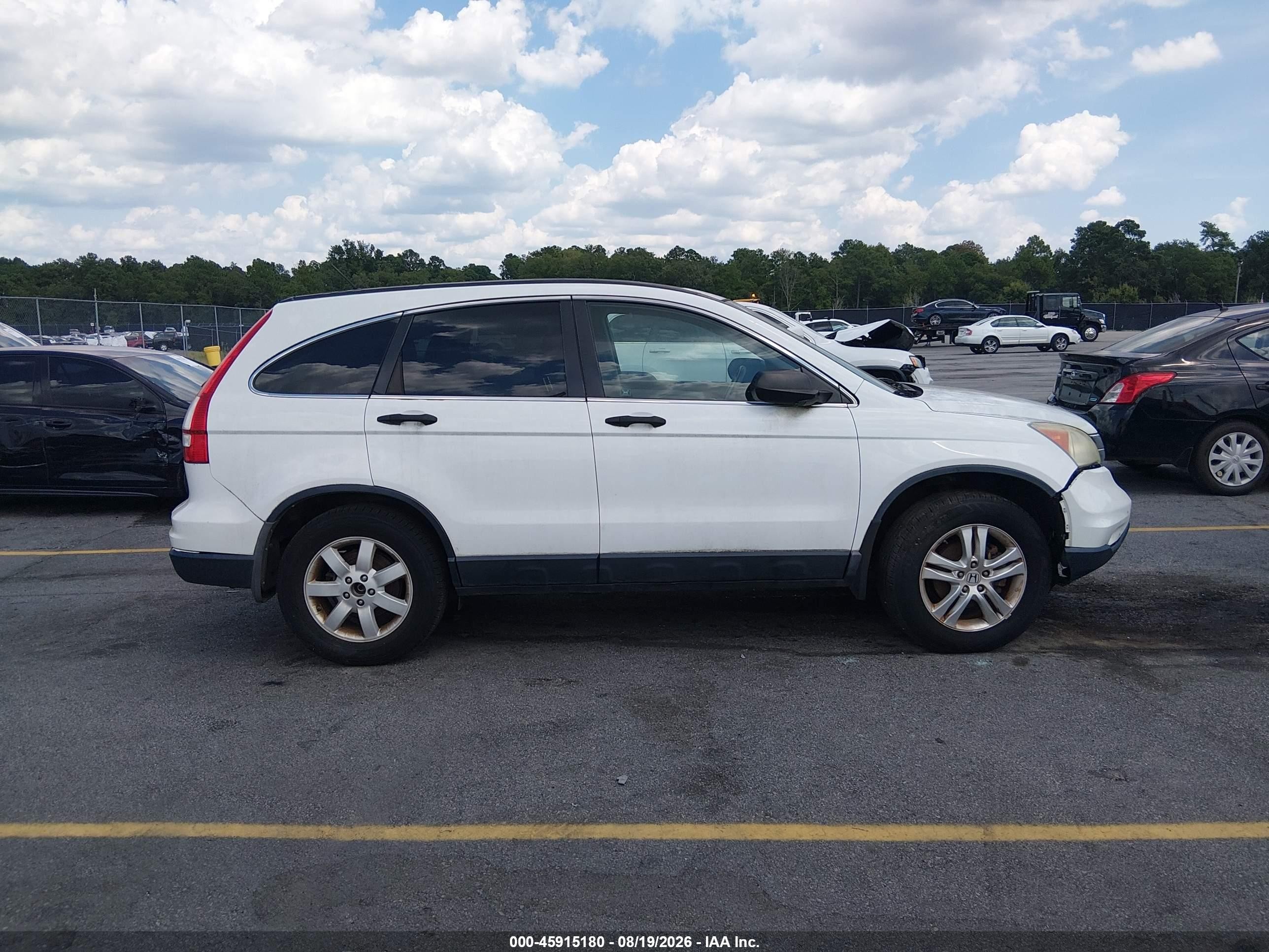 2011 Honda Cr-v Ex Белый vin: 3CZRE4H56BG701263