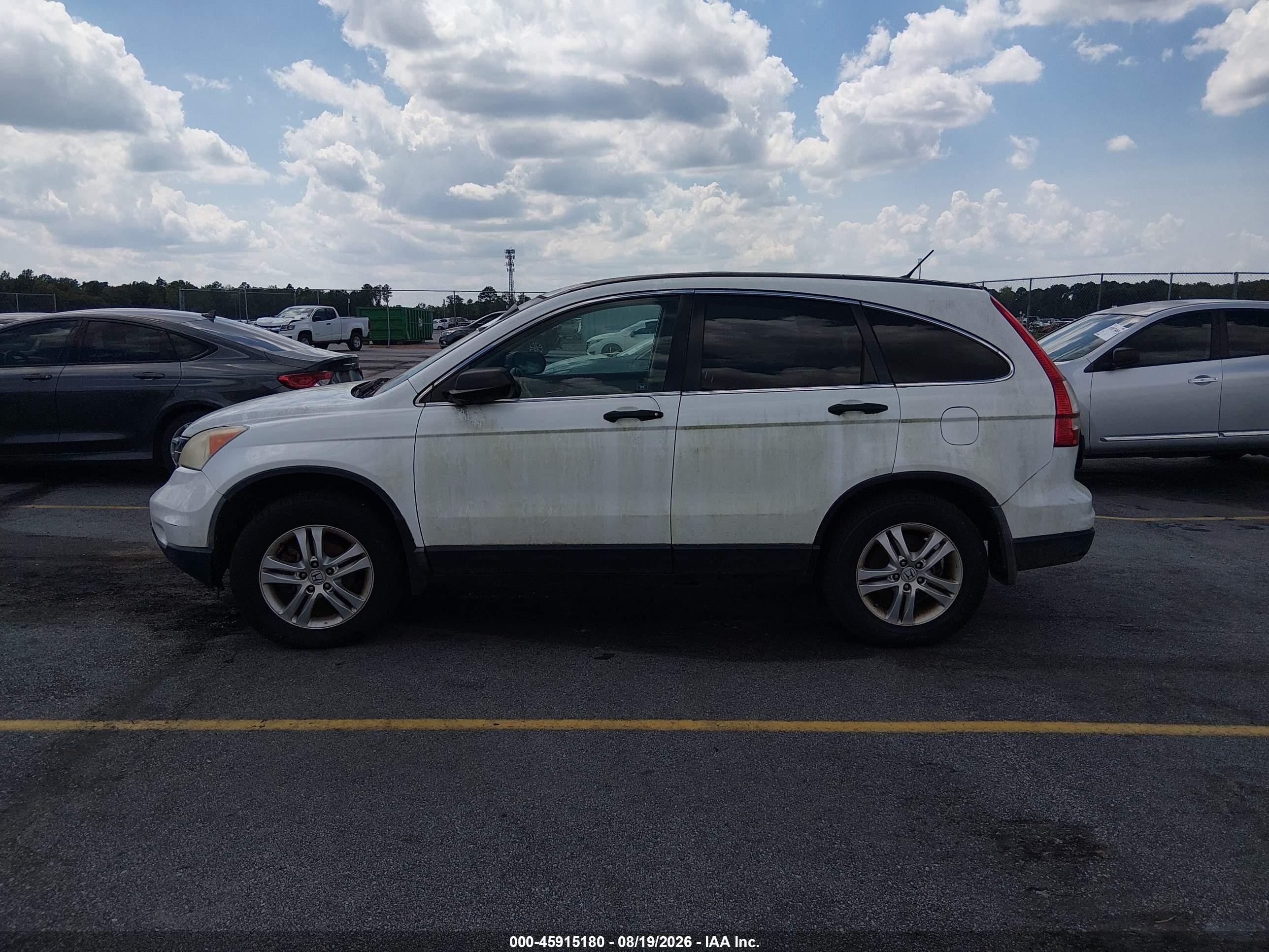2011 Honda Cr-v Ex Белый vin: 3CZRE4H56BG701263