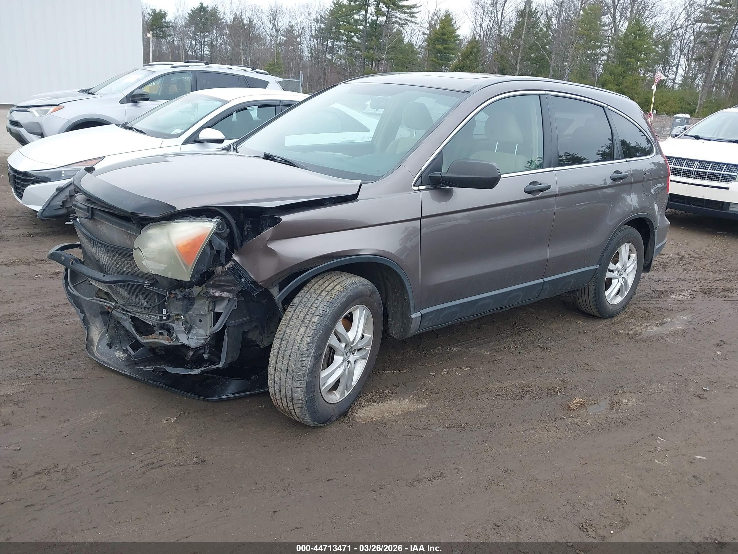 2011 Honda Cr-v Ex Brown vin: 3CZRE4H56BG701473