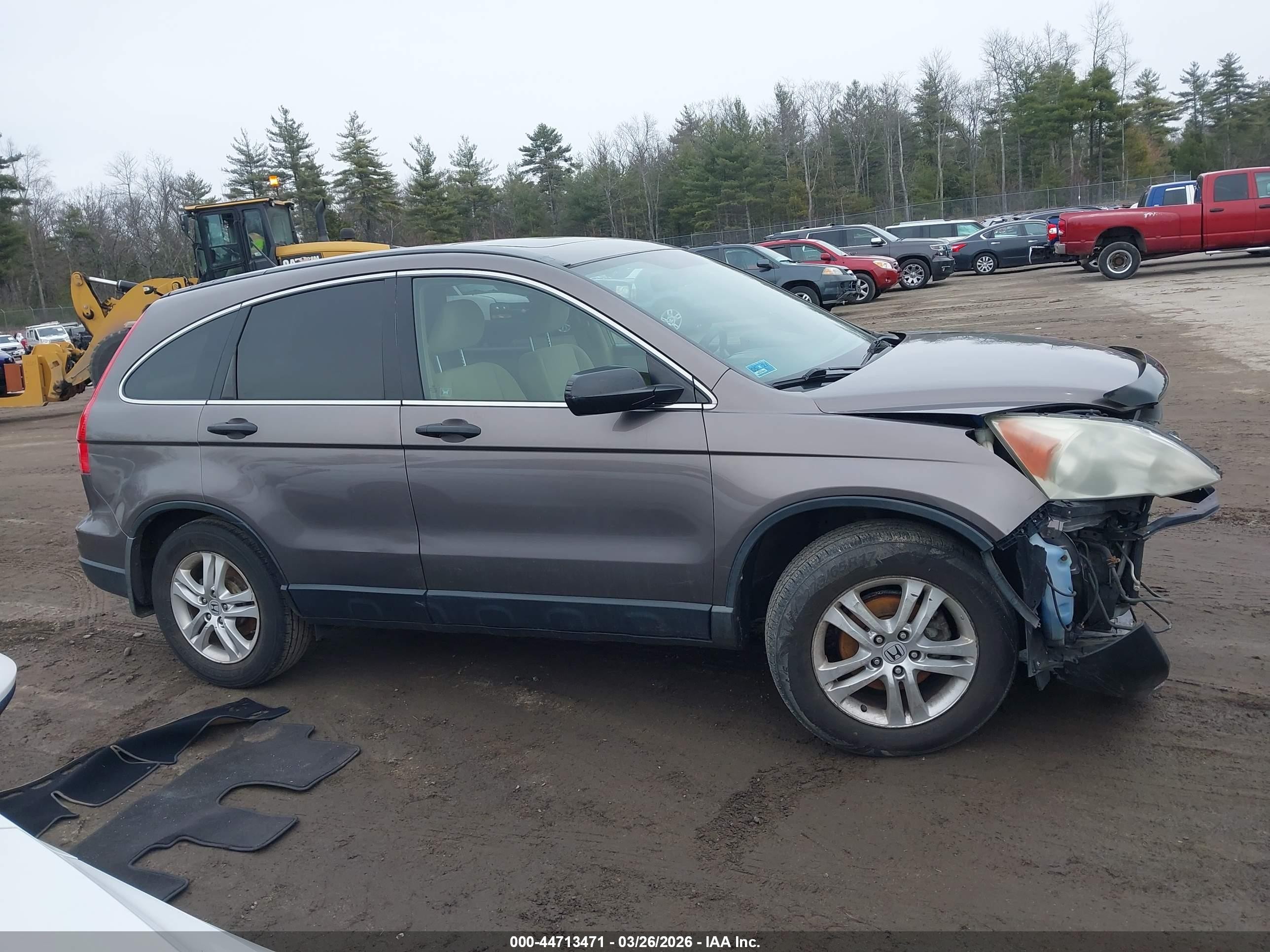 2011 Honda Cr-v Ex Brown vin: 3CZRE4H56BG701473