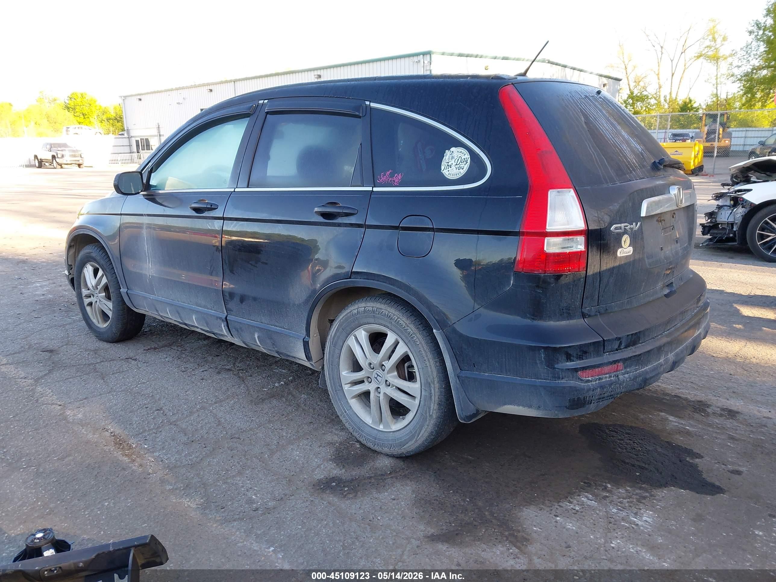 2011 Honda Cr-v Ex Black vin: 3CZRE4H56BG703871