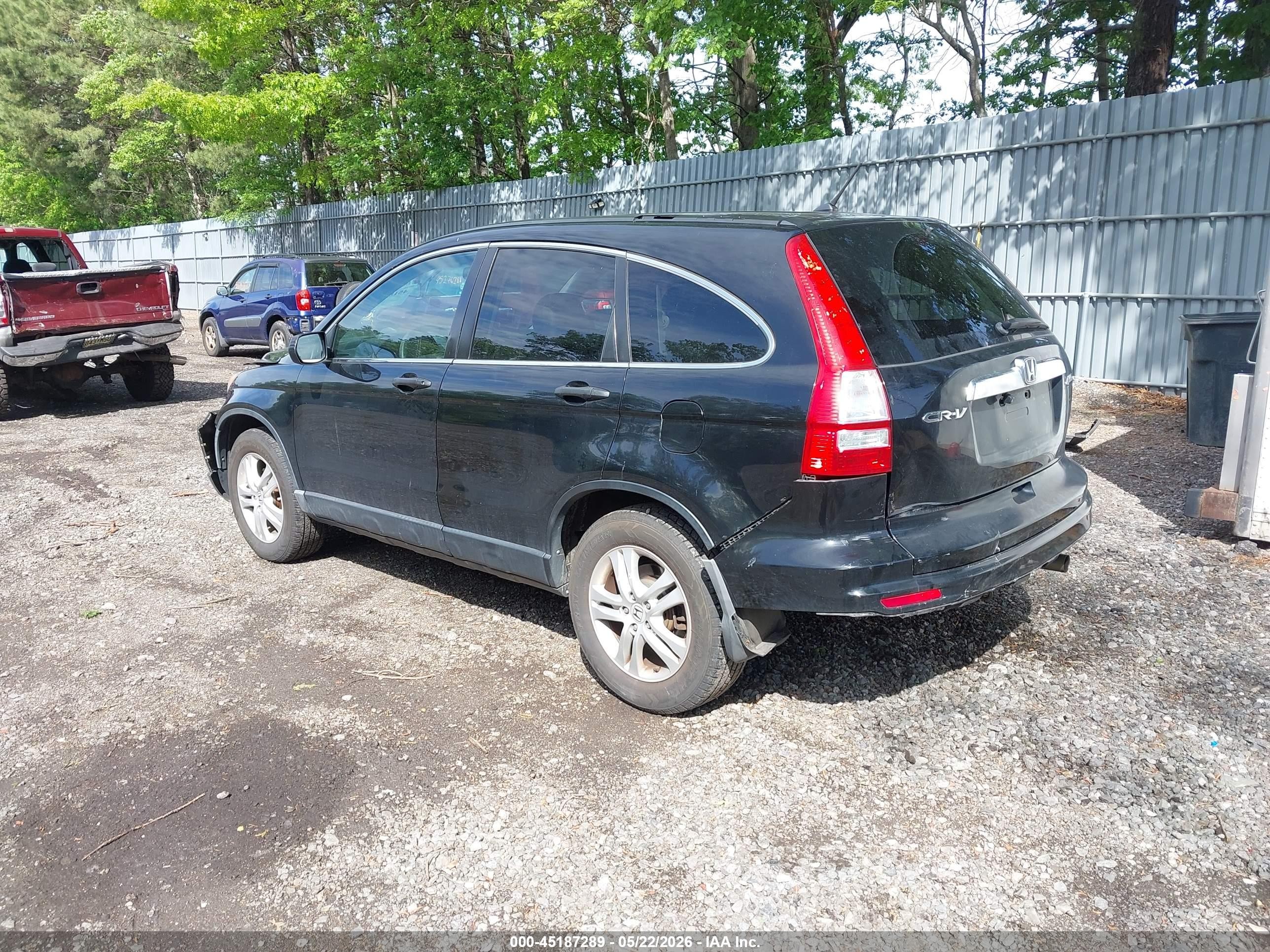 2011 Honda Cr-v Ex Черный vin: 3CZRE4H57BG701627