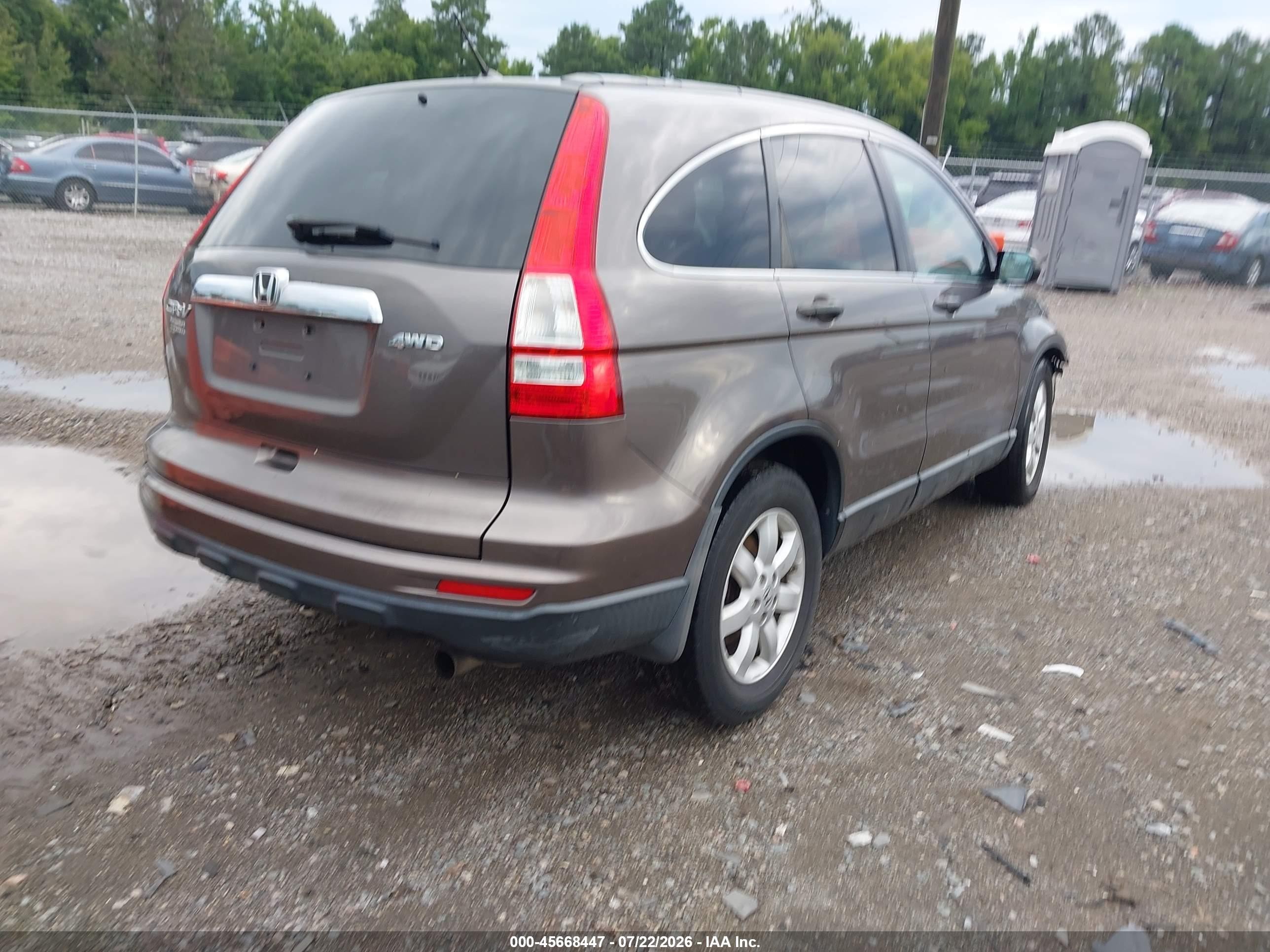 2011 Honda Cr-v Ex Brown vin: 3CZRE4H57BG704169