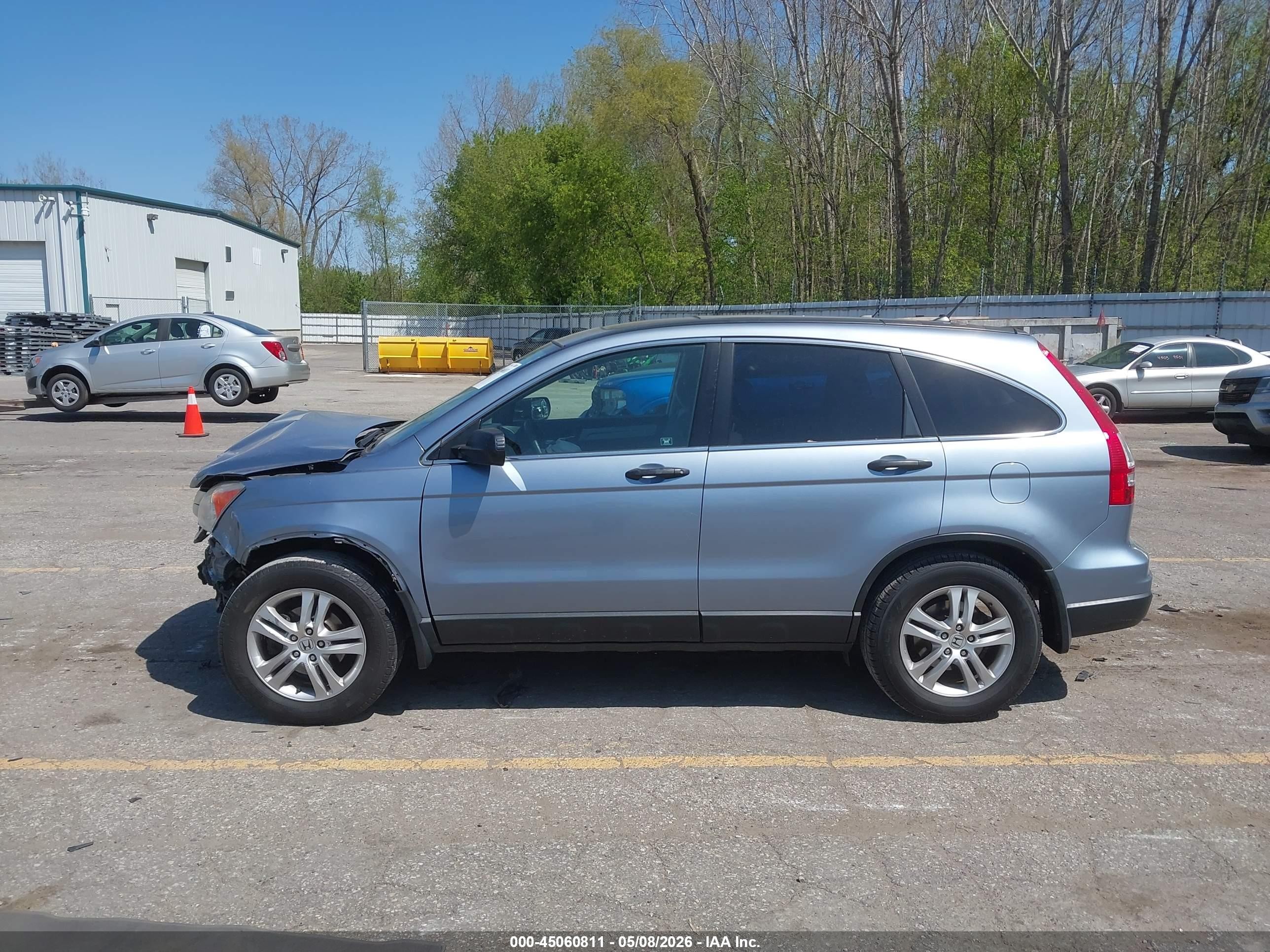 2011 Honda Cr-v Ex Light Blue vin: 3CZRE4H57BG706665