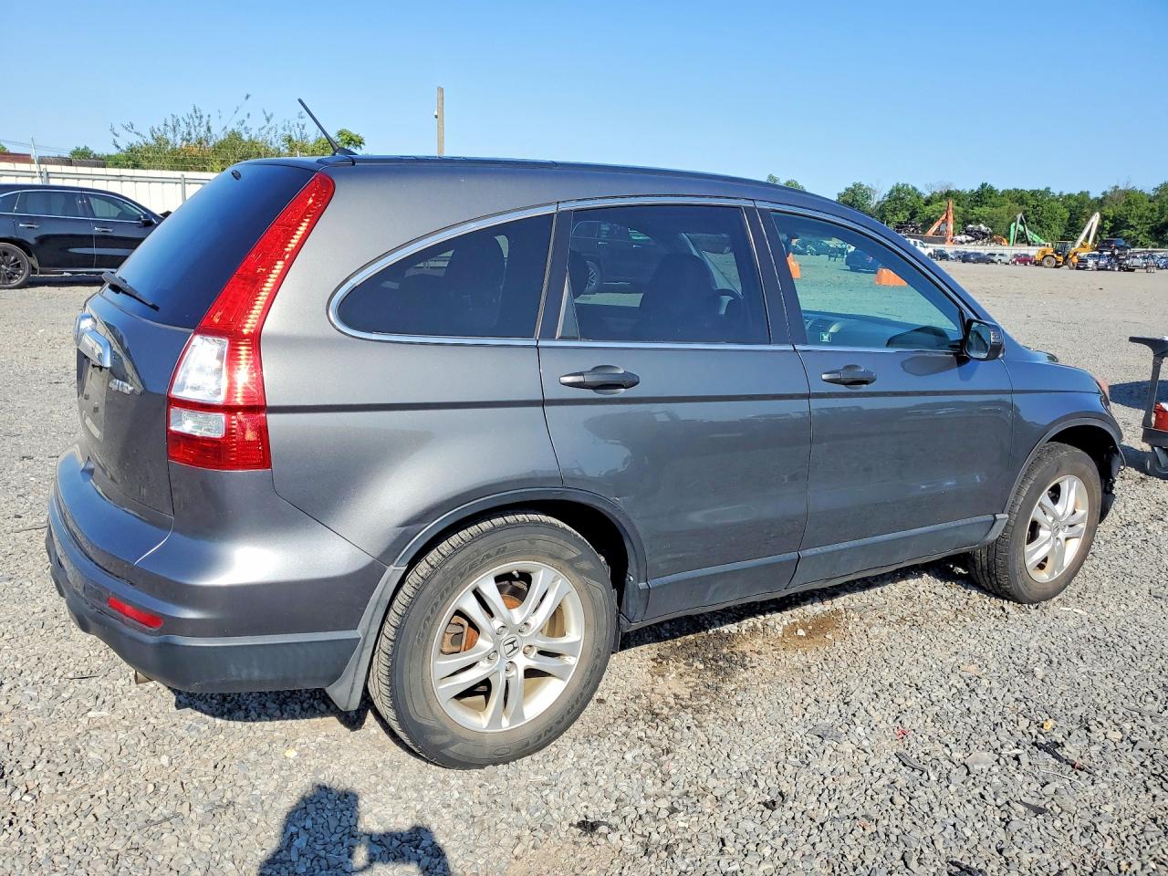 2011 Honda Cr-v Ex Gray vin: 3CZRE4H57BG706763