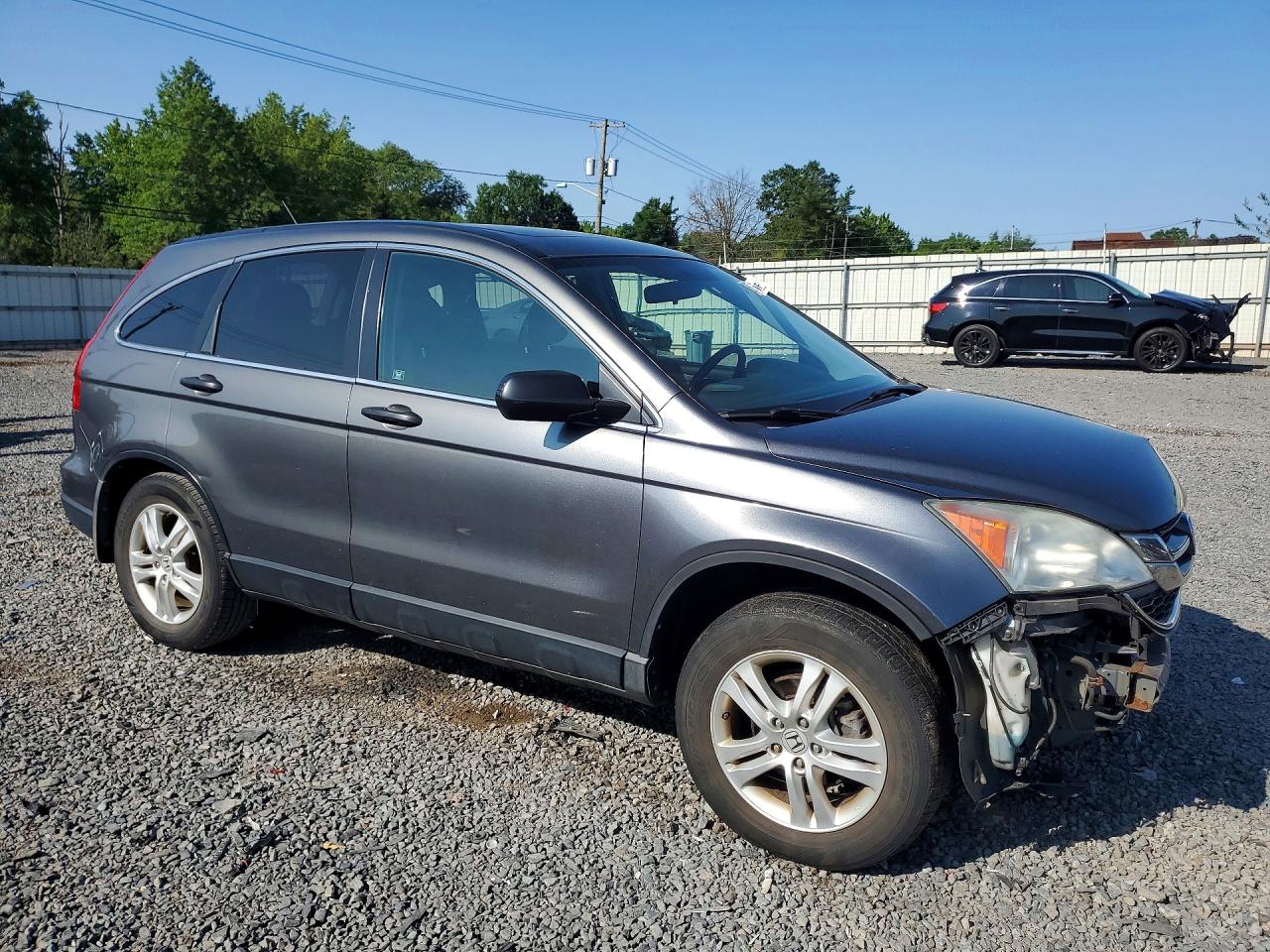 2011 Honda Cr-v Ex Gray vin: 3CZRE4H57BG706763