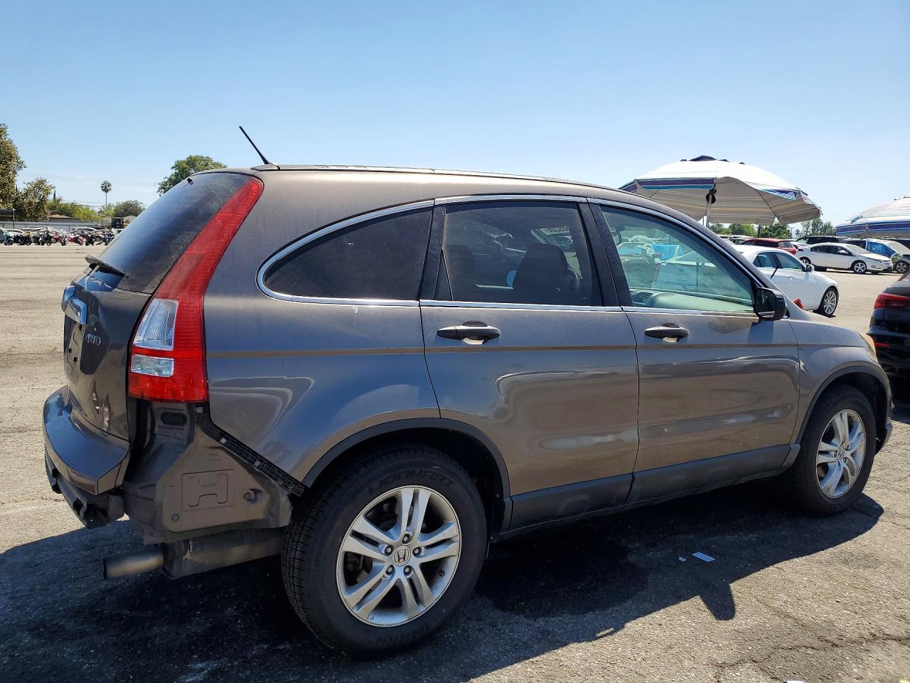 2010 Honda Cr-v Ex Gray vin: 3CZRE4H58AG702963