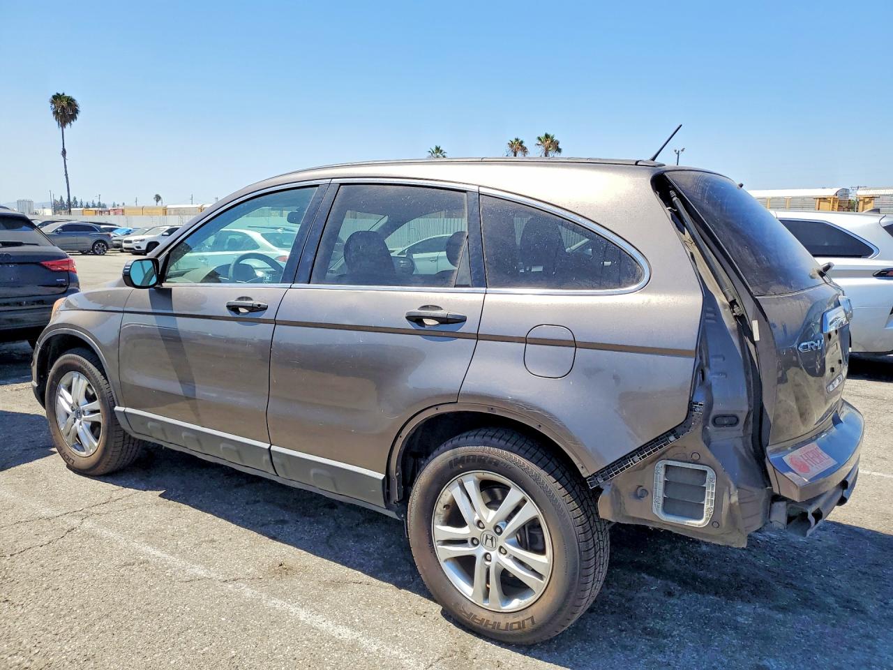 2010 Honda Cr-v Ex Gray vin: 3CZRE4H58AG702963
